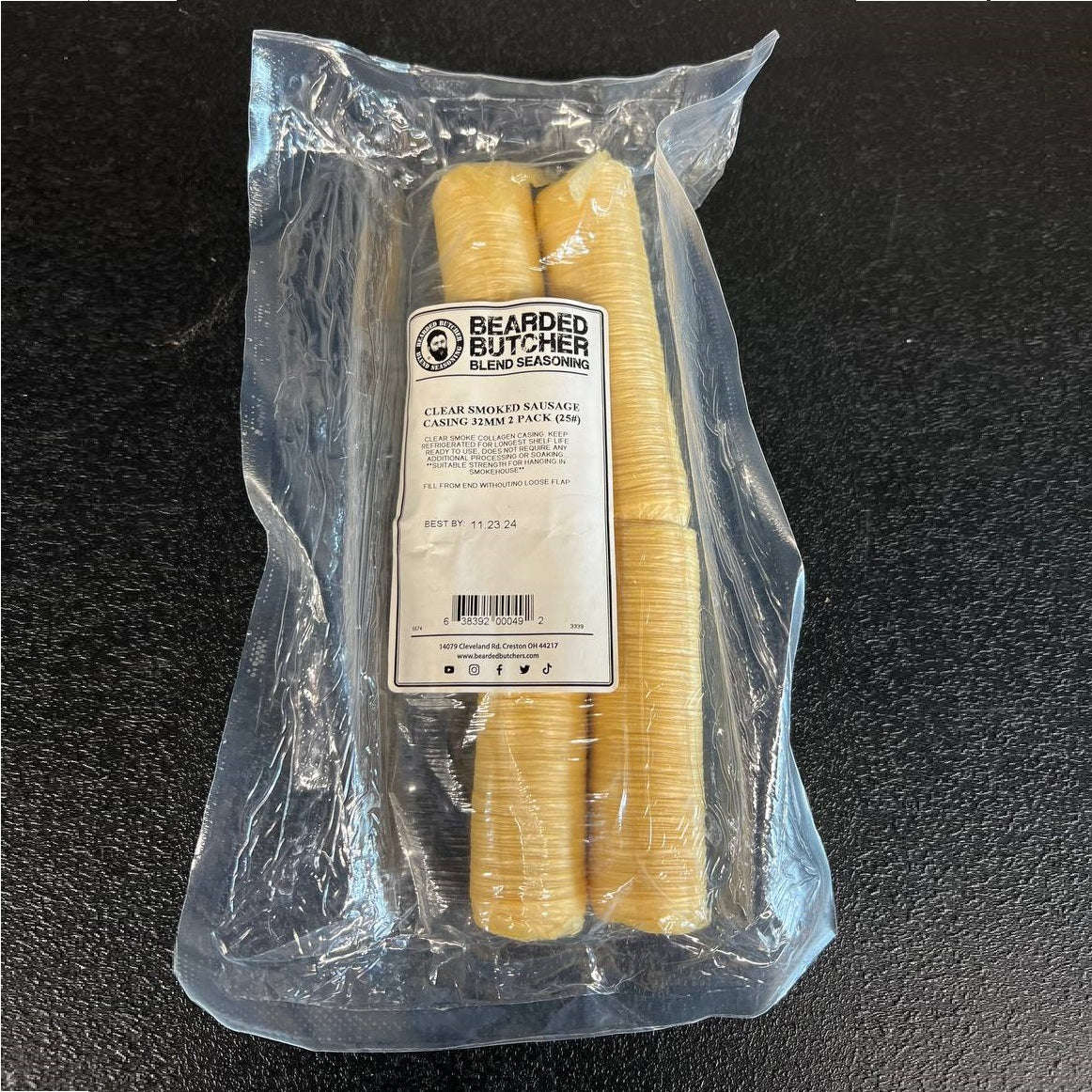 B-Grade 32mm SMOKED Collagen Casing (2 Pack) - Image 2