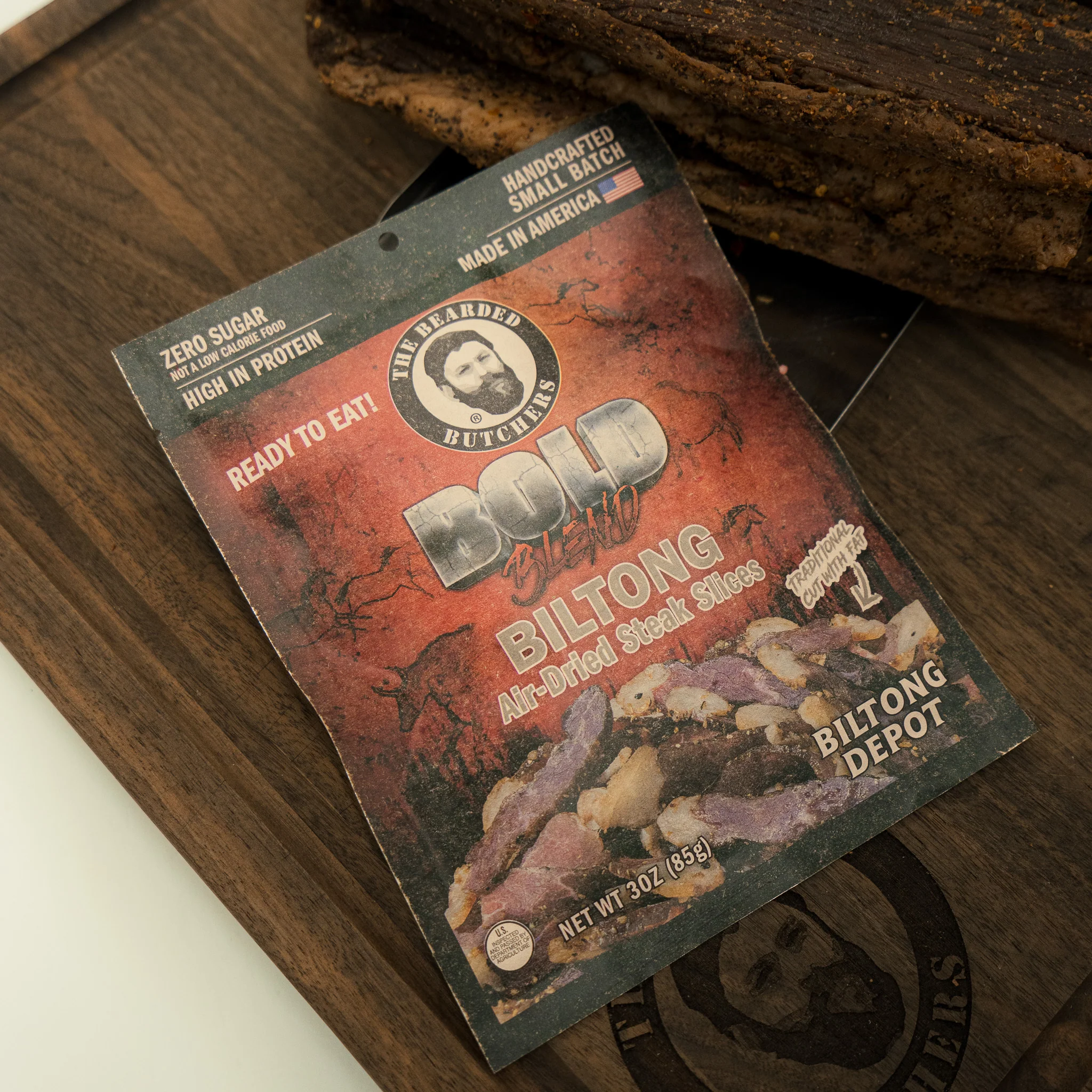 Bearded Butcher Bold Blend Biltong 3 oz Pack - Image 10