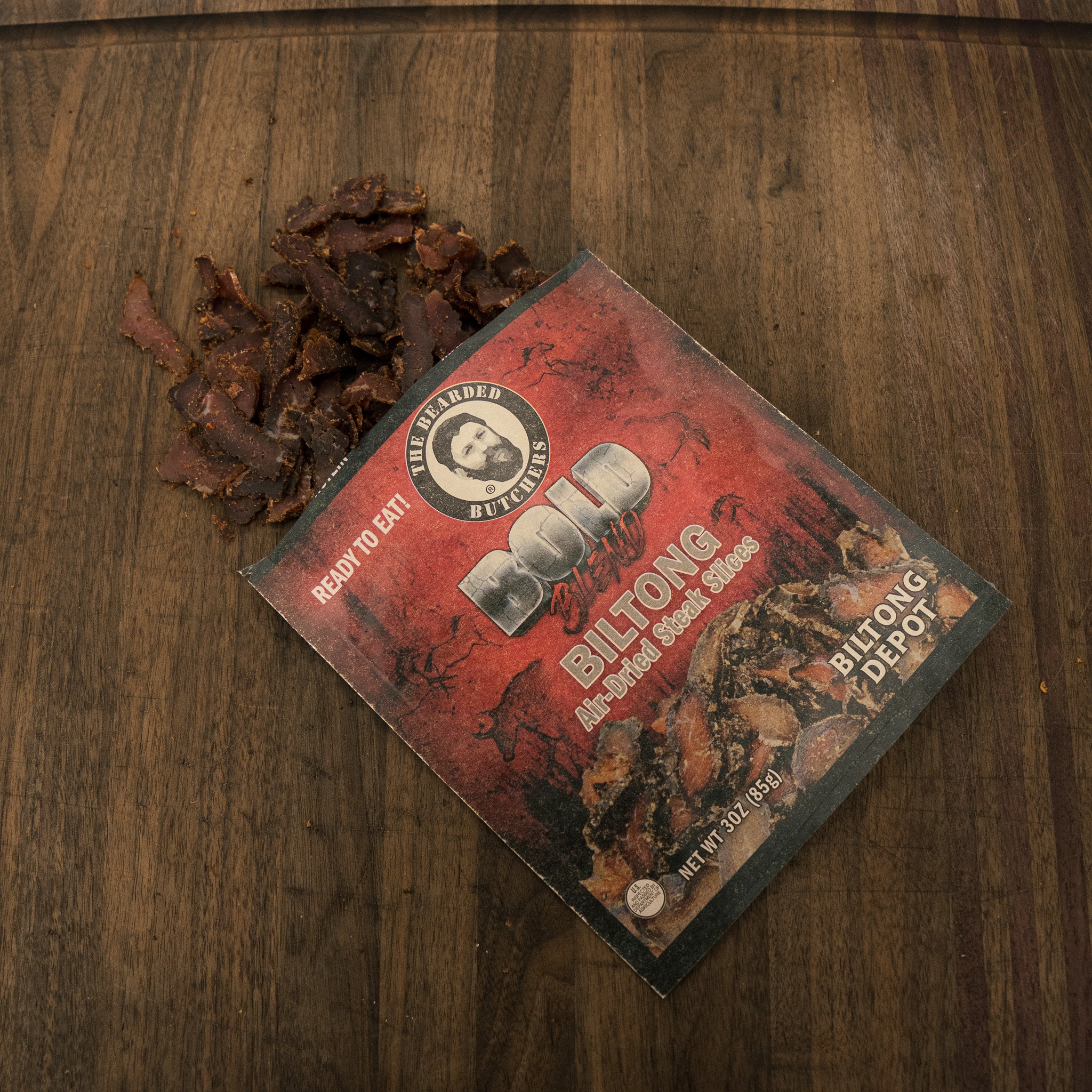 Bearded Butcher Bold Blend Biltong 3 oz Pack - Image 9