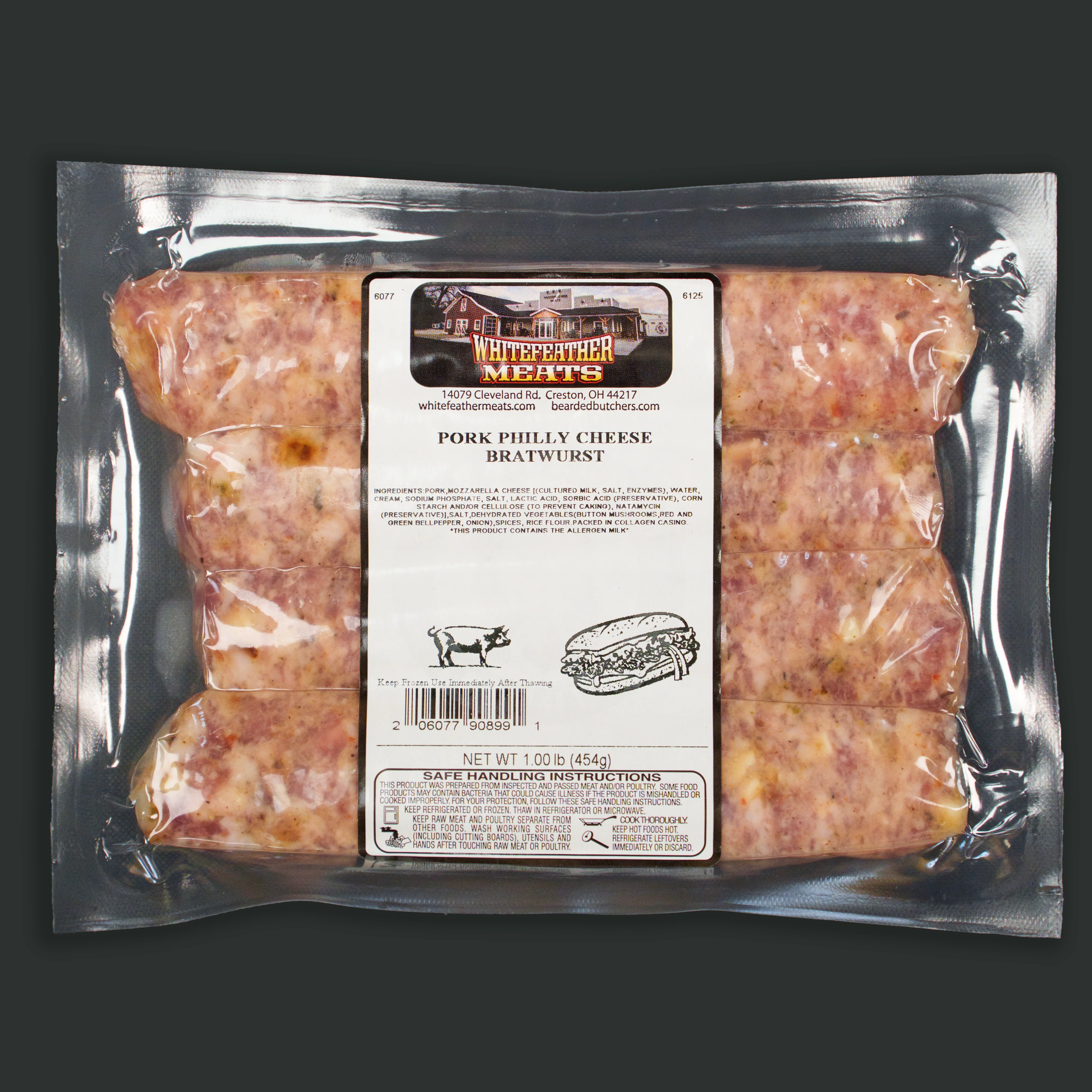 Bearded Butcher Pork Bratwursts - 1lb Pack - Image 15