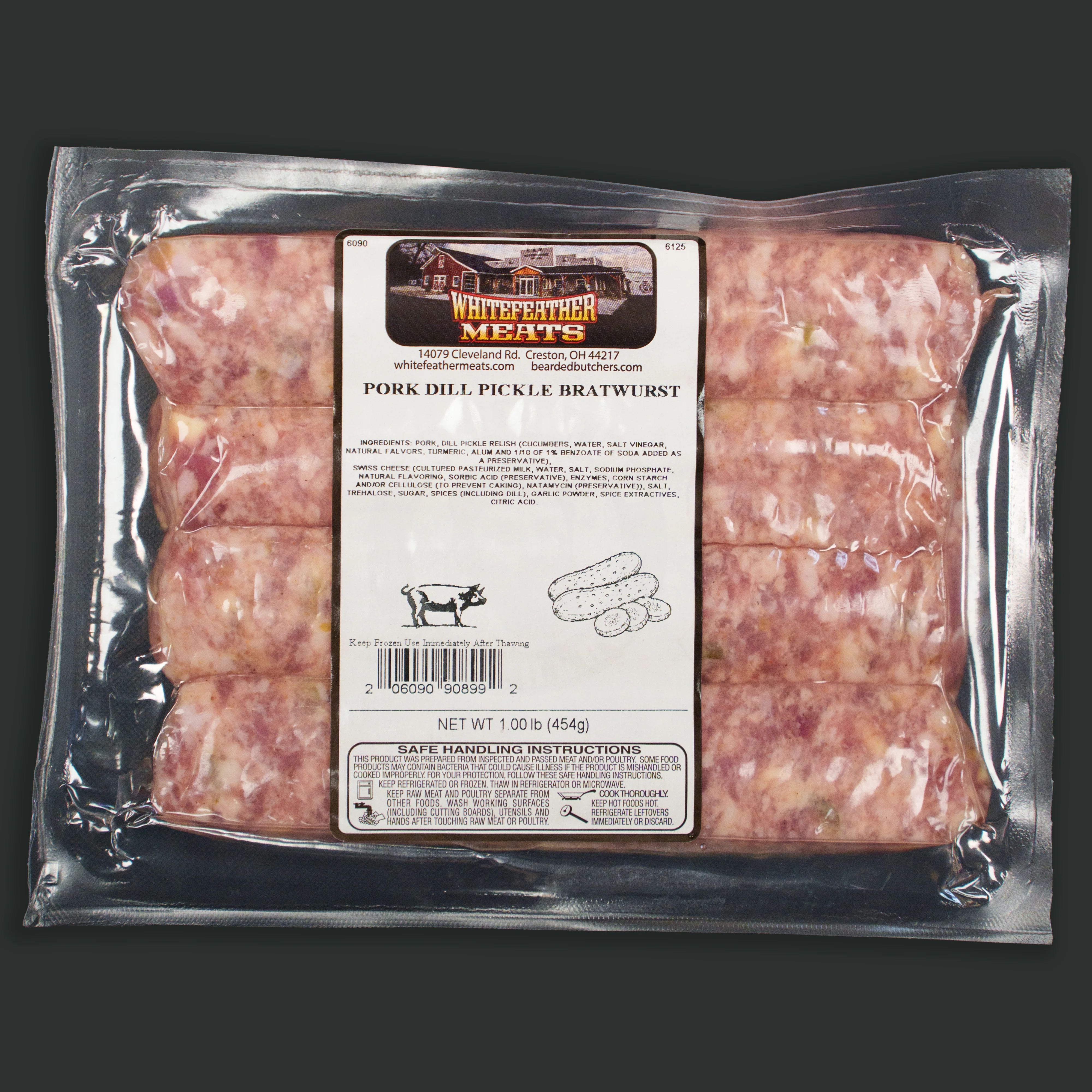 Bearded Butcher Pork Bratwursts - 1lb Pack - Image 17