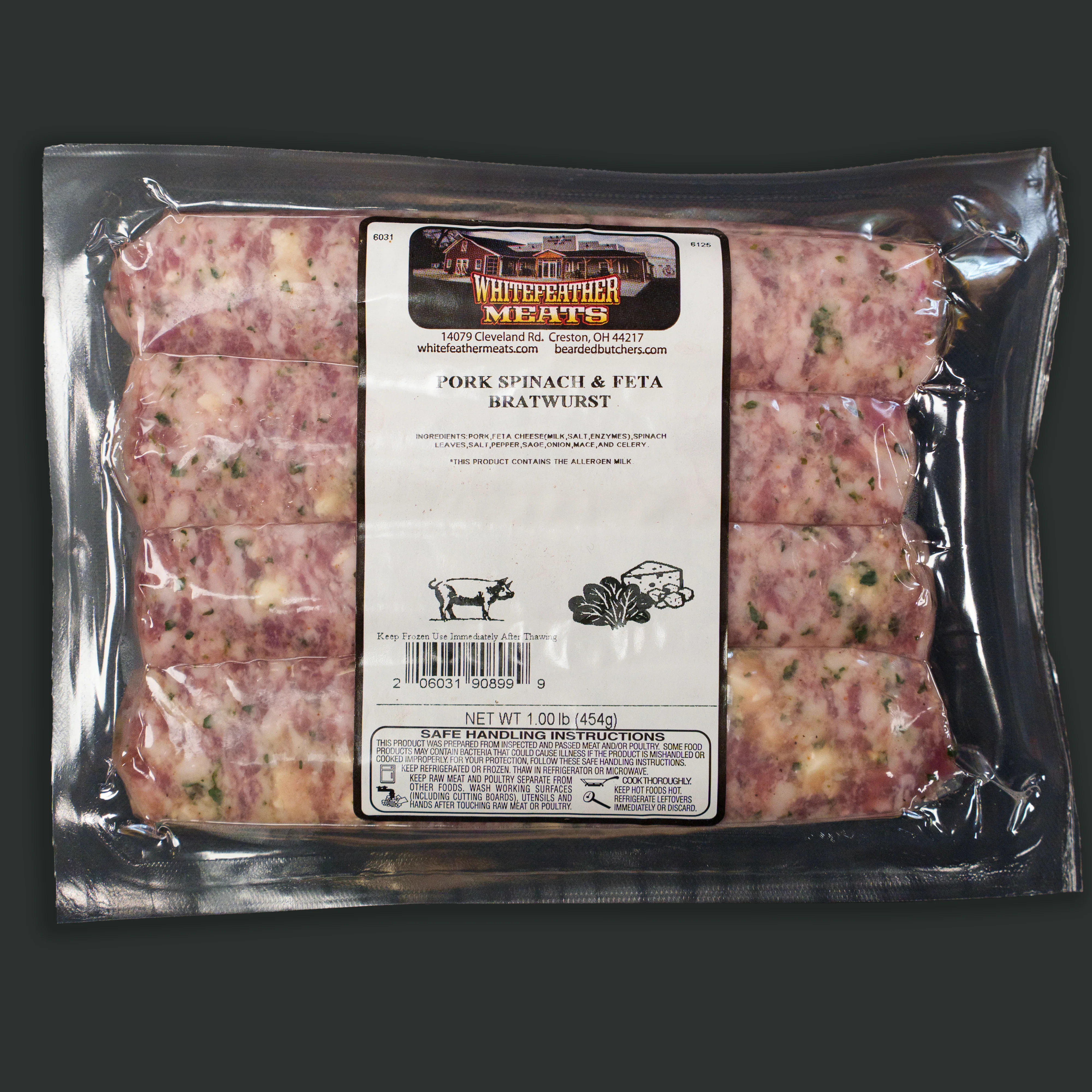 Bearded Butcher Pork Bratwursts - 1lb Pack - Image 21