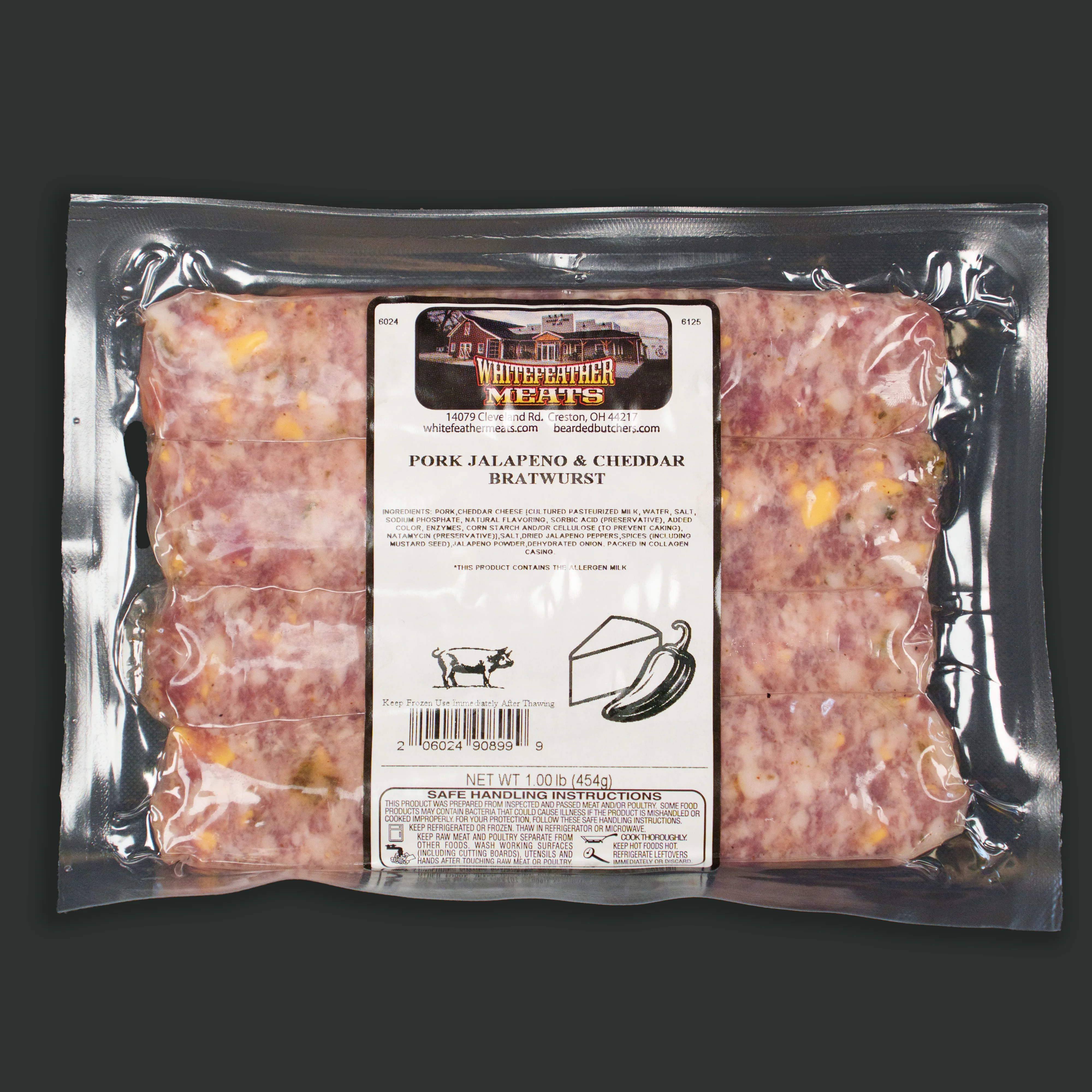 Bearded Butcher Pork Bratwursts - Case of 12 1lb Packs - Image 25