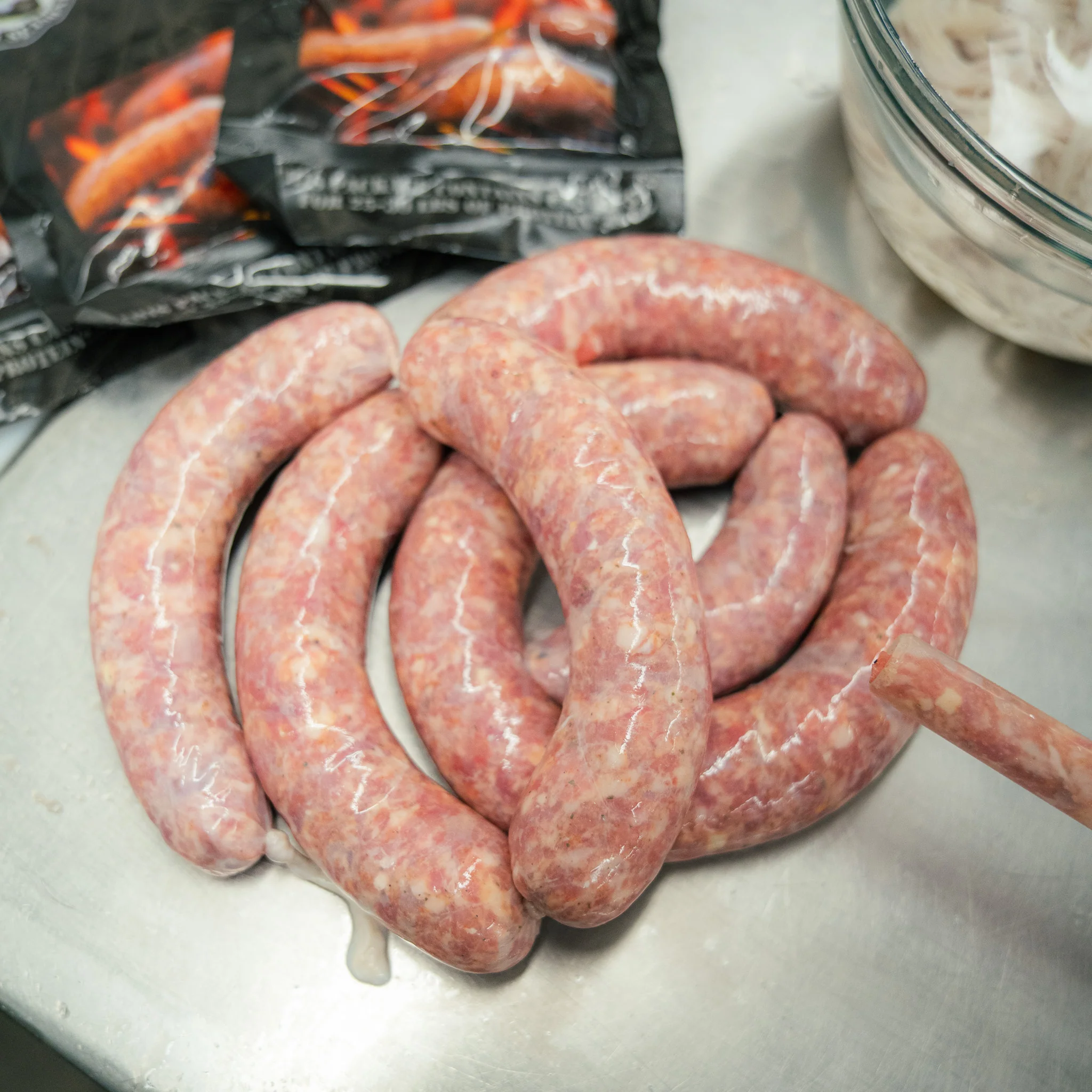 Bearded Butcher Hot Bratwurst DIY Kit w/ Natural Hog Casings - Image 9