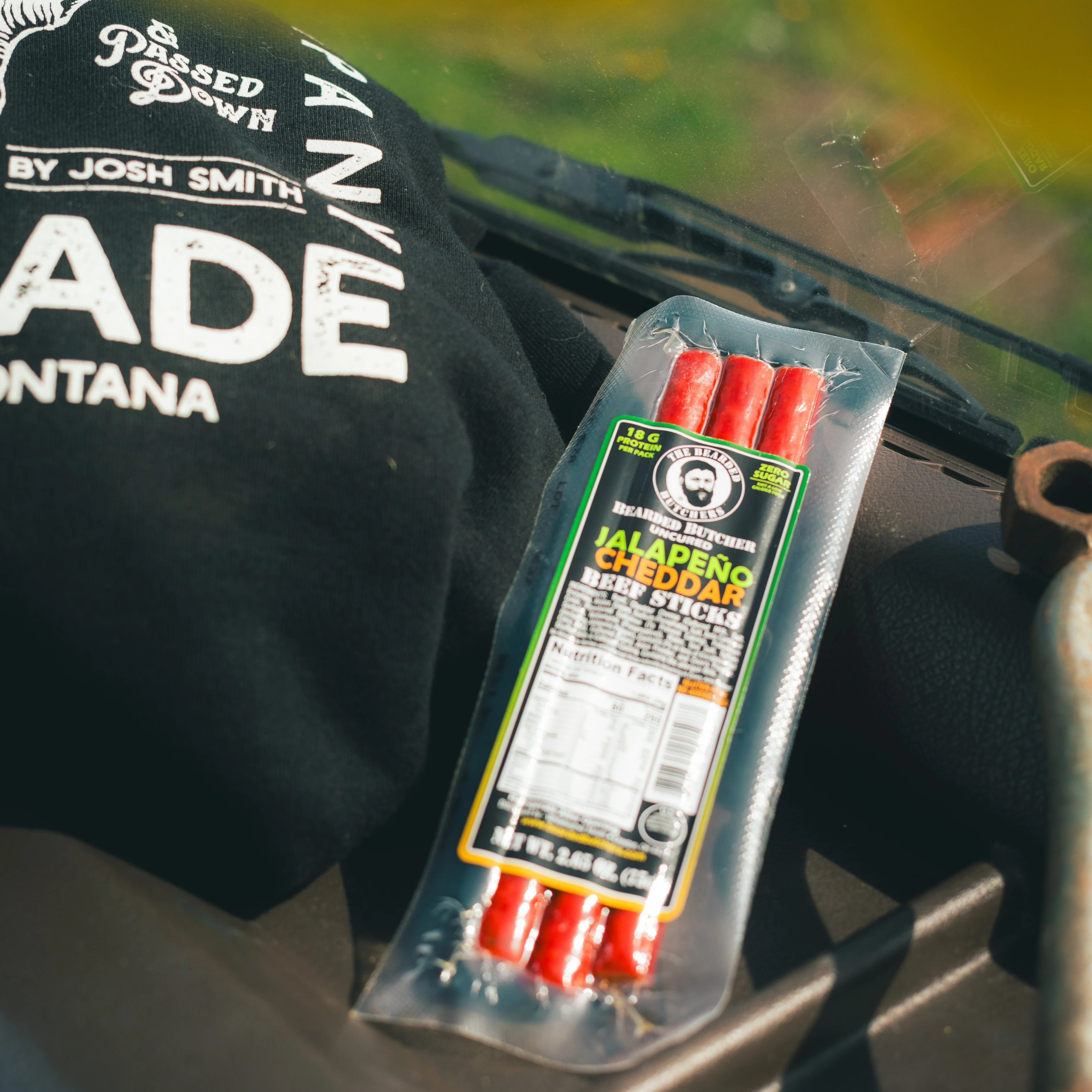 Bearded Butcher Jalapeno Cheddar Beef Sticks 2.65oz - Image 5