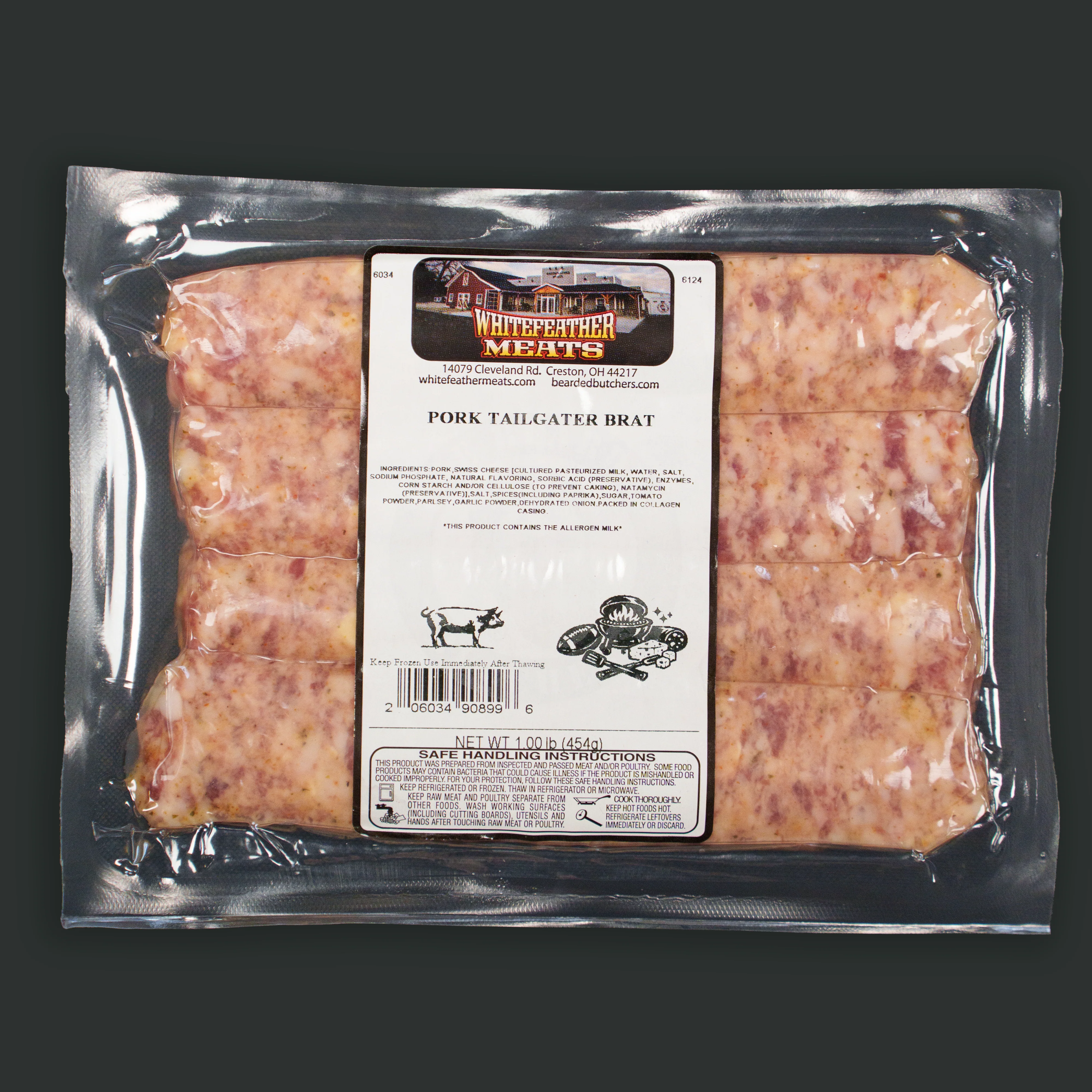 Bearded Butcher Pork Bratwursts - 1lb Pack - Image 25