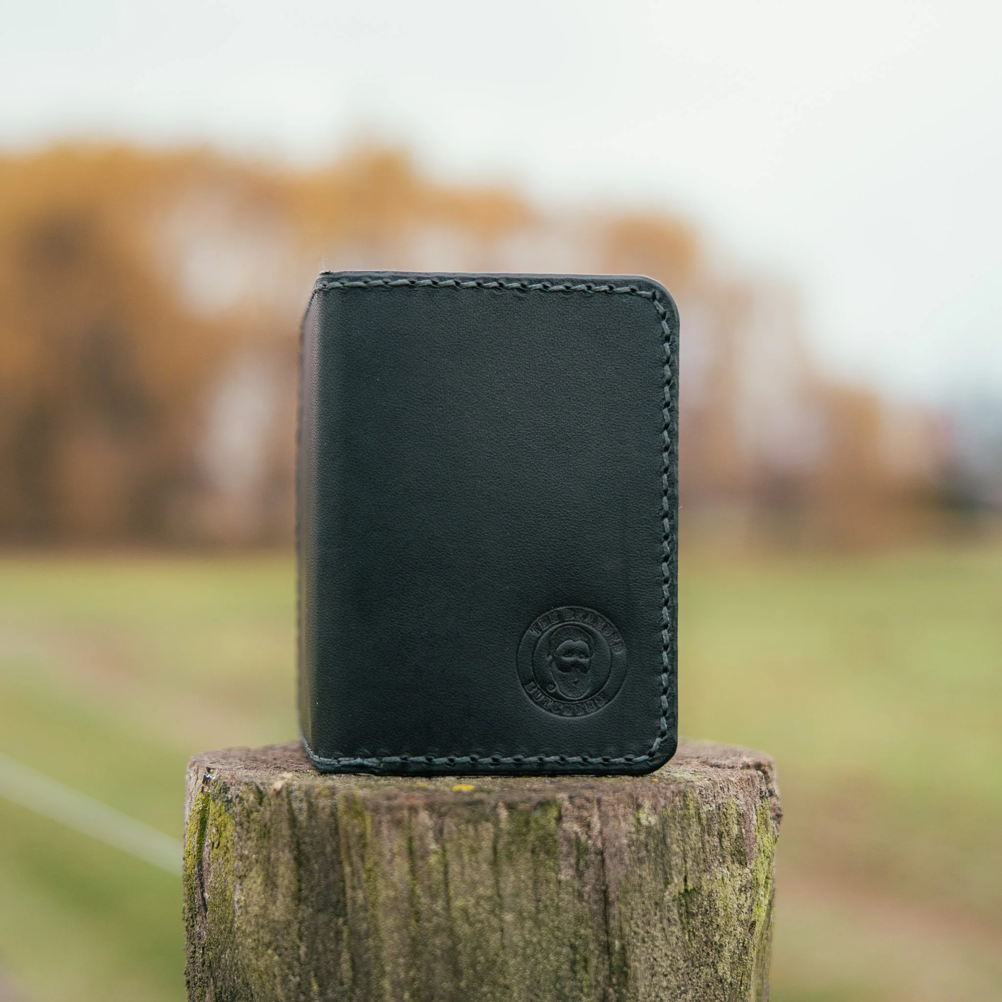 Bearded Butchers Full Grain Black Leather Wallet - Image 3
