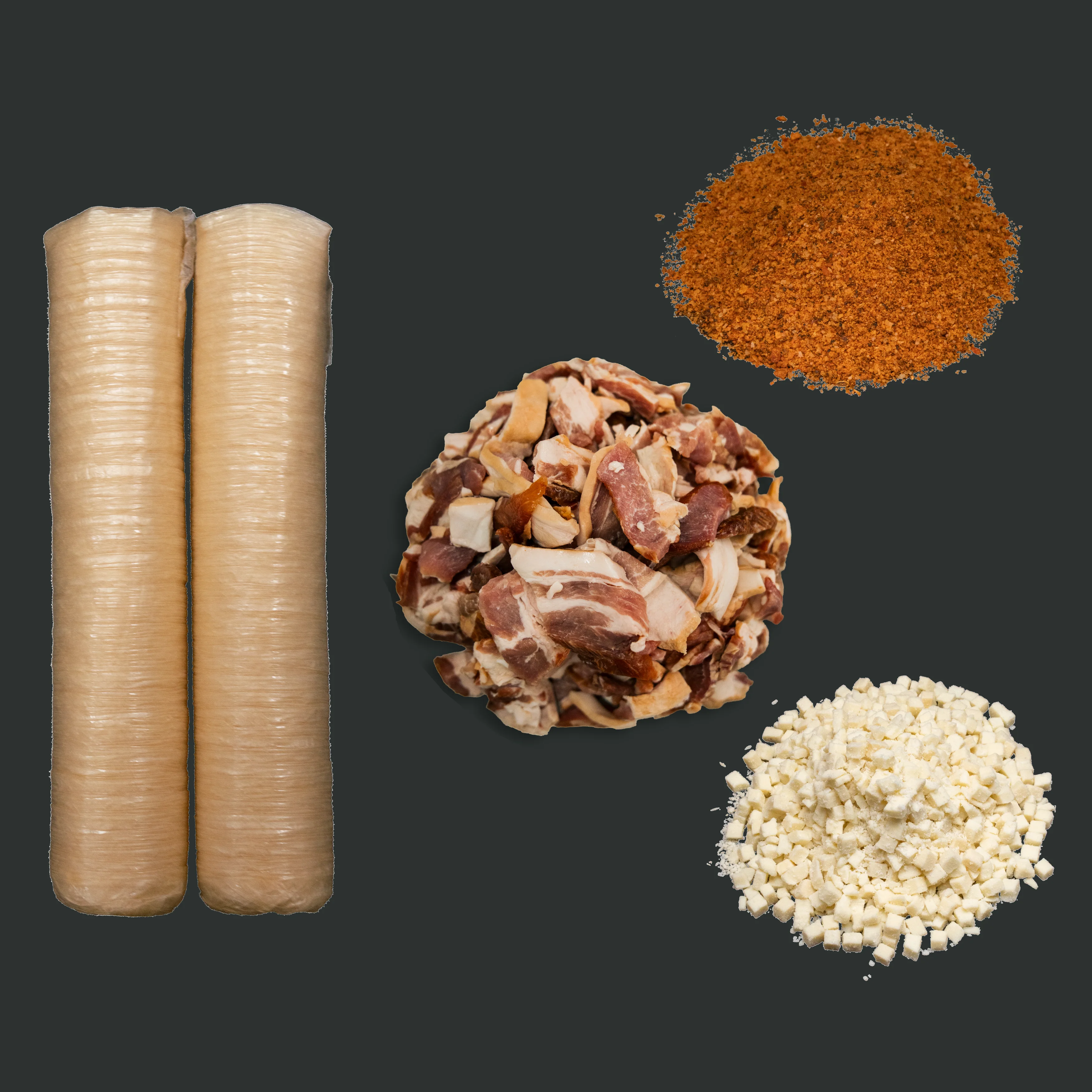 Bearded Butcher Bold Bacon Blue Cheese Bratwurst DIY Kit w/ Collagen Casings