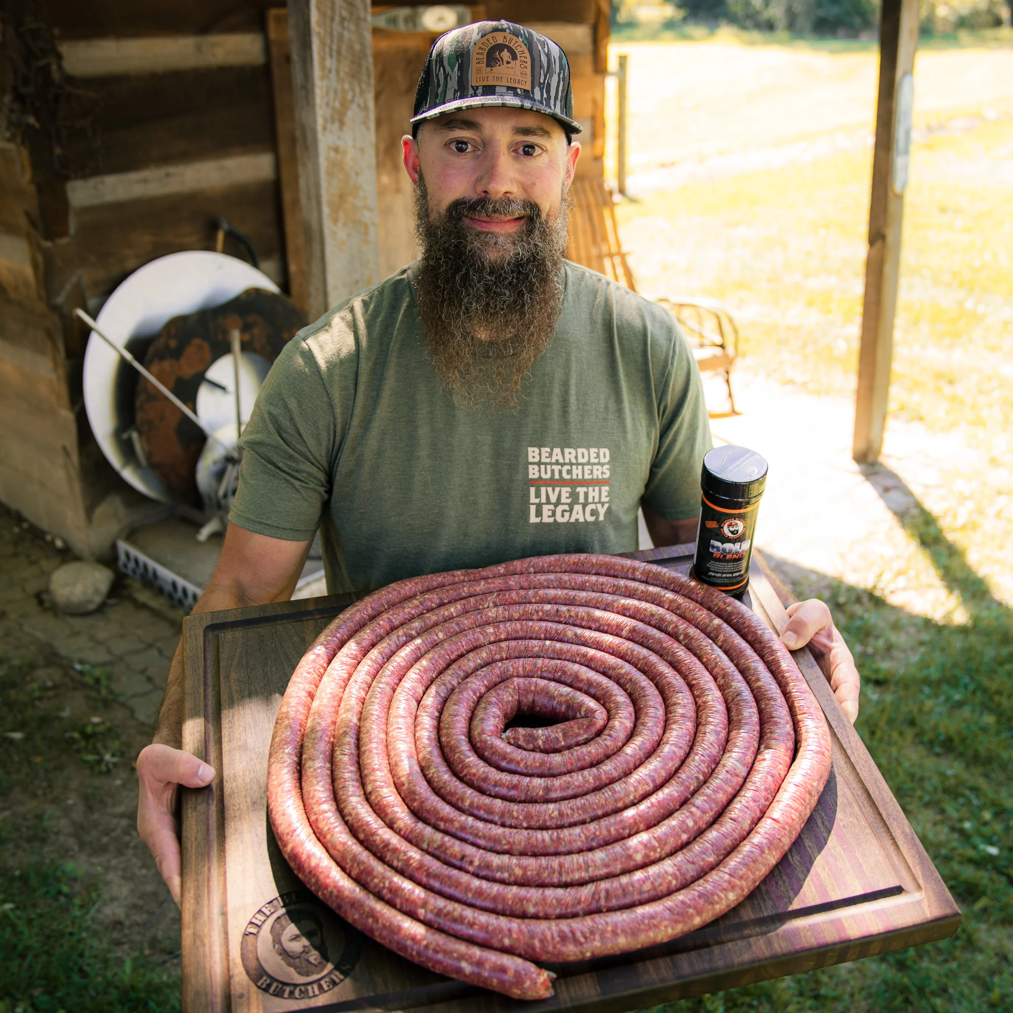 Bearded Butcher Bold Bacon Blue Cheese Bratwurst DIY Kit w/ Collagen Casings - Image 16