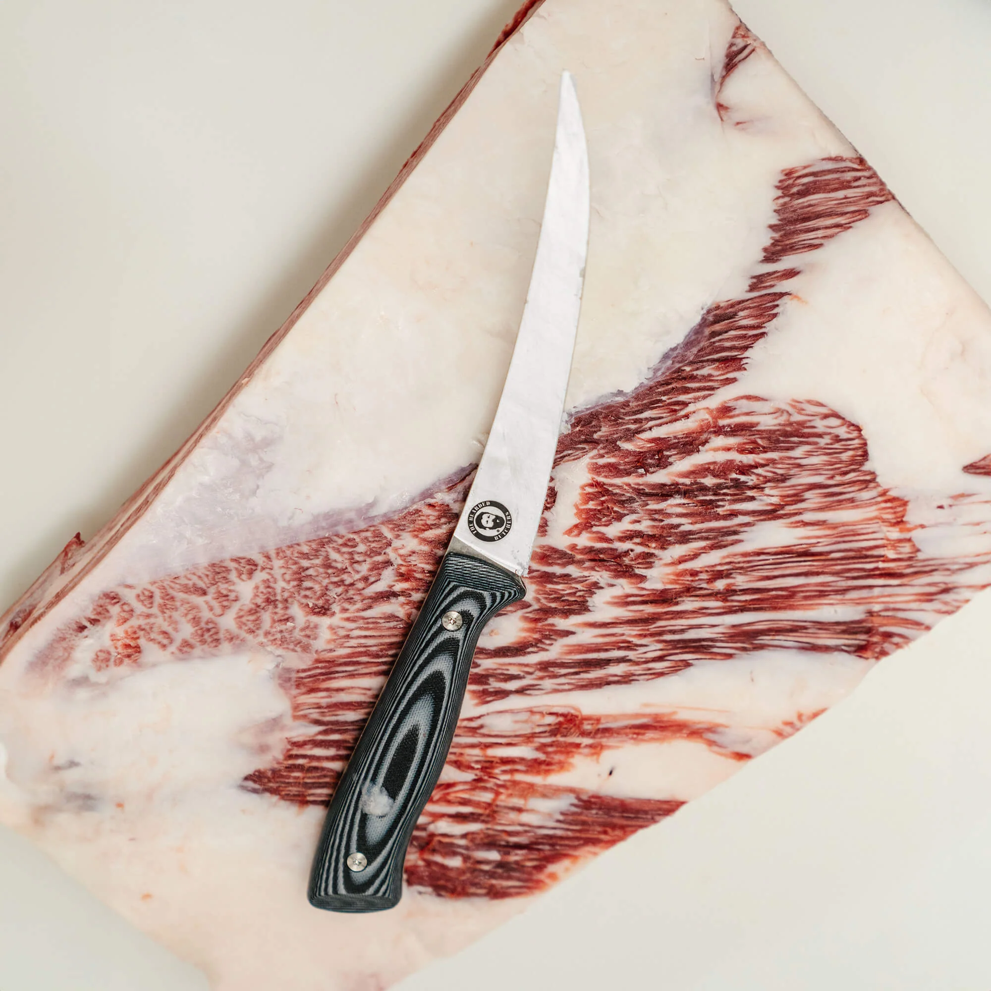 BONING BUTCHER KNIFE - BEARDED BUTCHERS EDITION - GREY/BLACK - Image 13