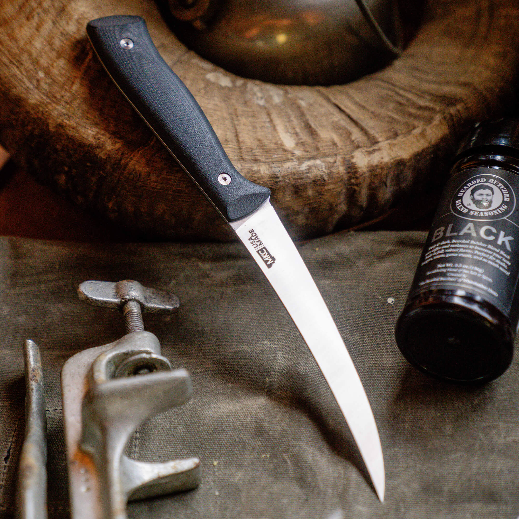 BONING BUTCHER KNIFE - BLACK - Image 12