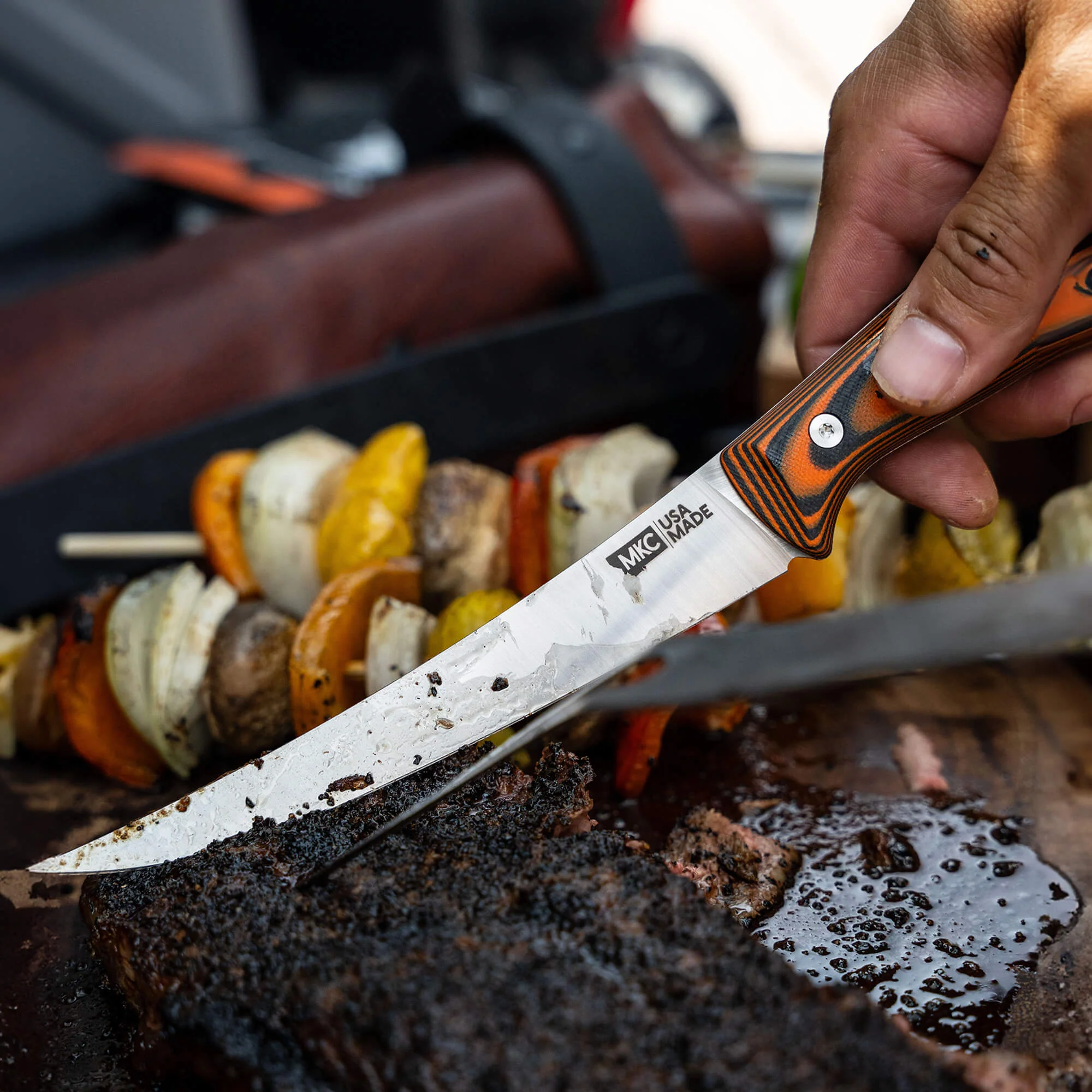 BONING BUTCHER KNIFE - ORANGE/BLACK - Image 10