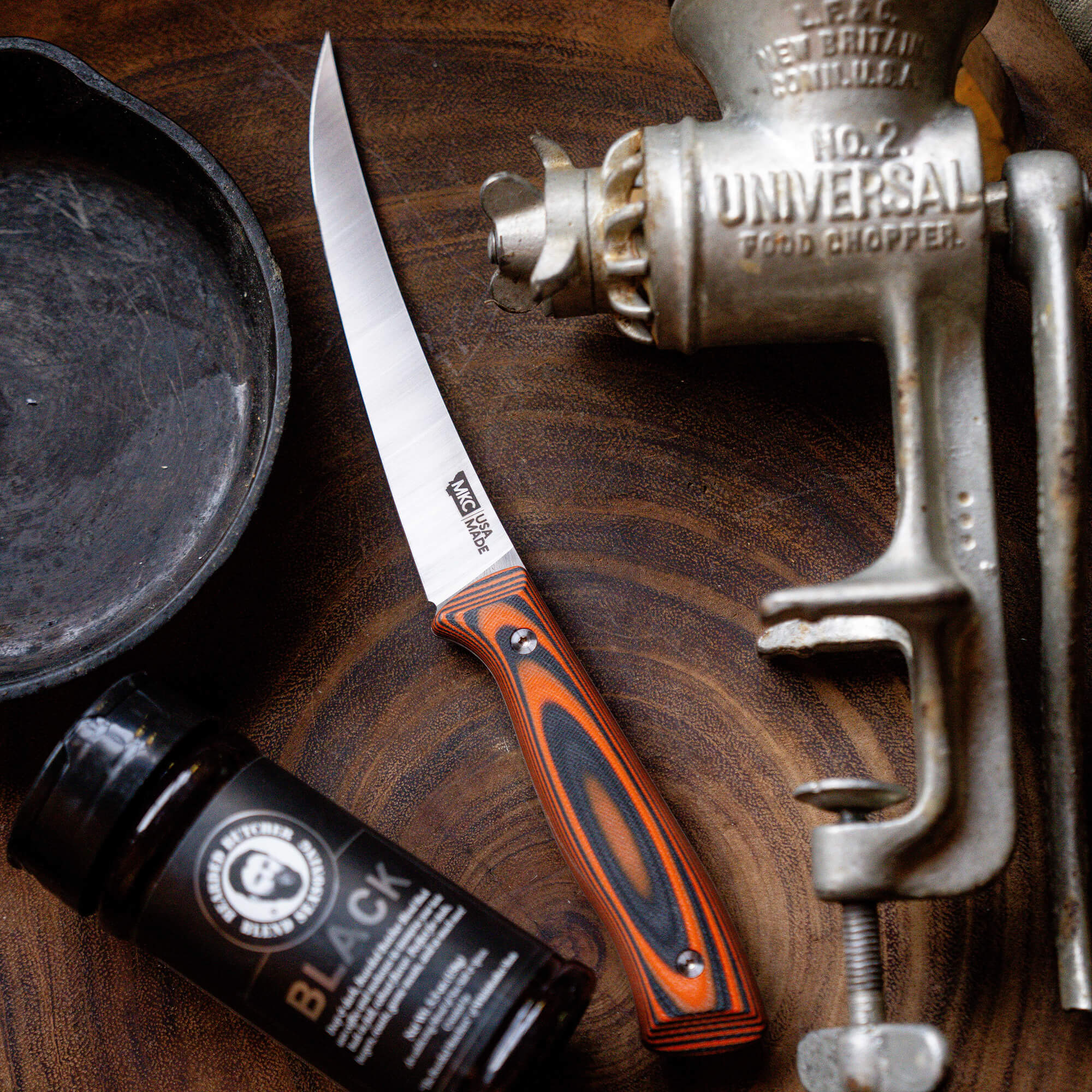 BONING BUTCHER KNIFE - ORANGE/BLACK - Image 13
