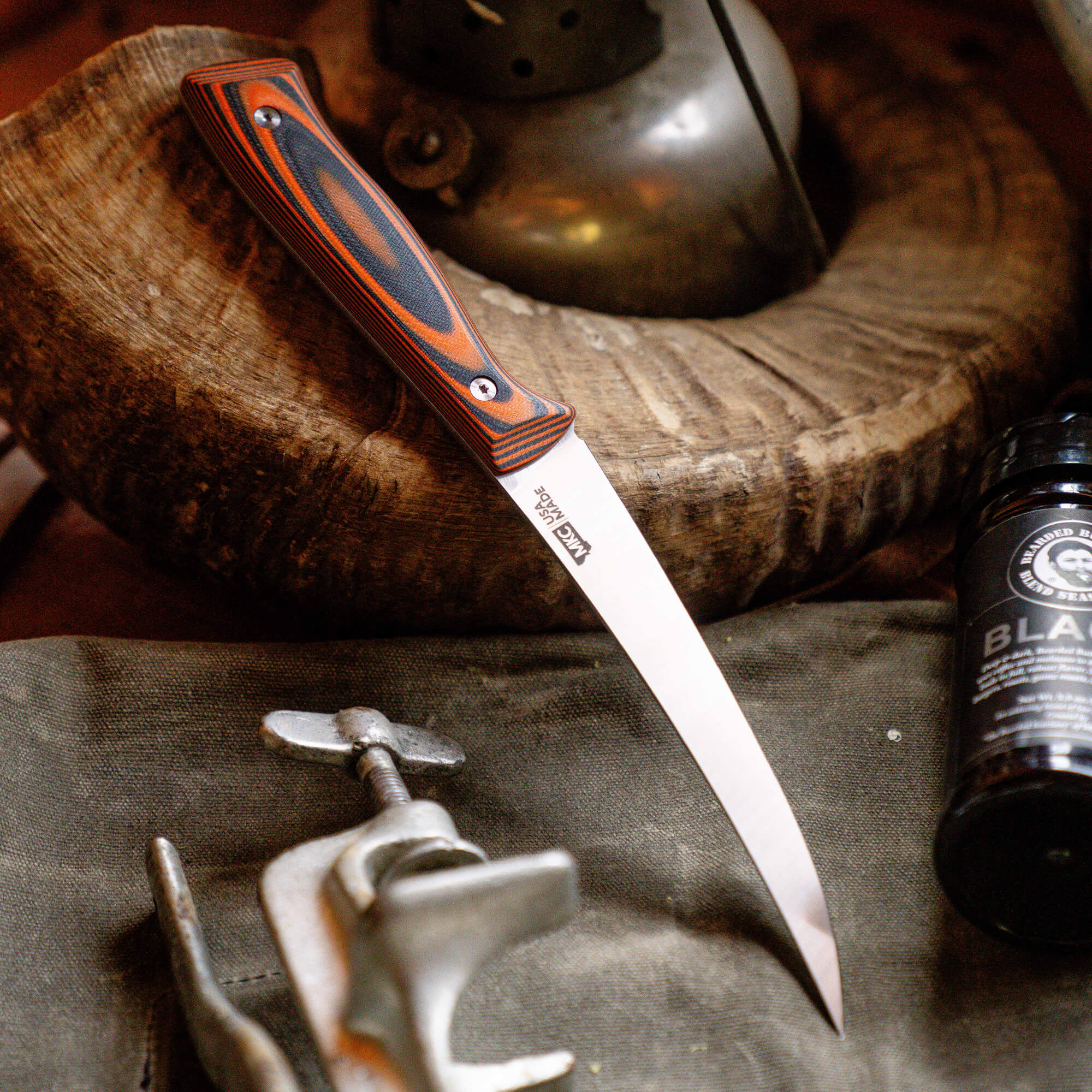 BONING BUTCHER KNIFE - ORANGE/BLACK - Image 14
