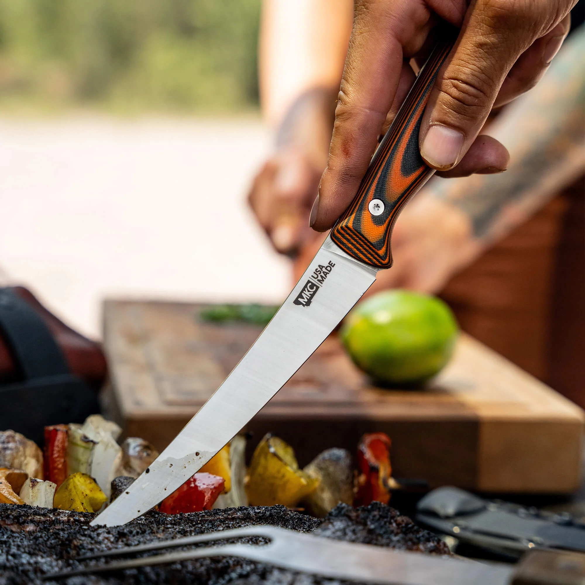 BONING BUTCHER KNIFE - ORANGE/BLACK - Image 18