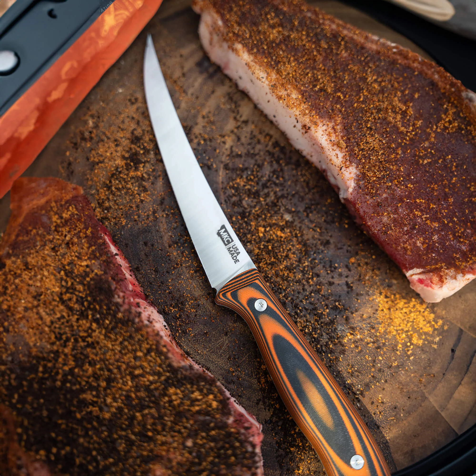 BONING BUTCHER KNIFE - ORANGE/BLACK - Image 20