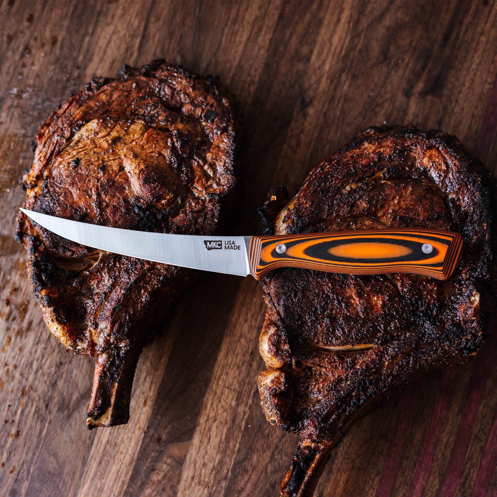 BONING BUTCHER KNIFE - ORANGE/BLACK - Image 6