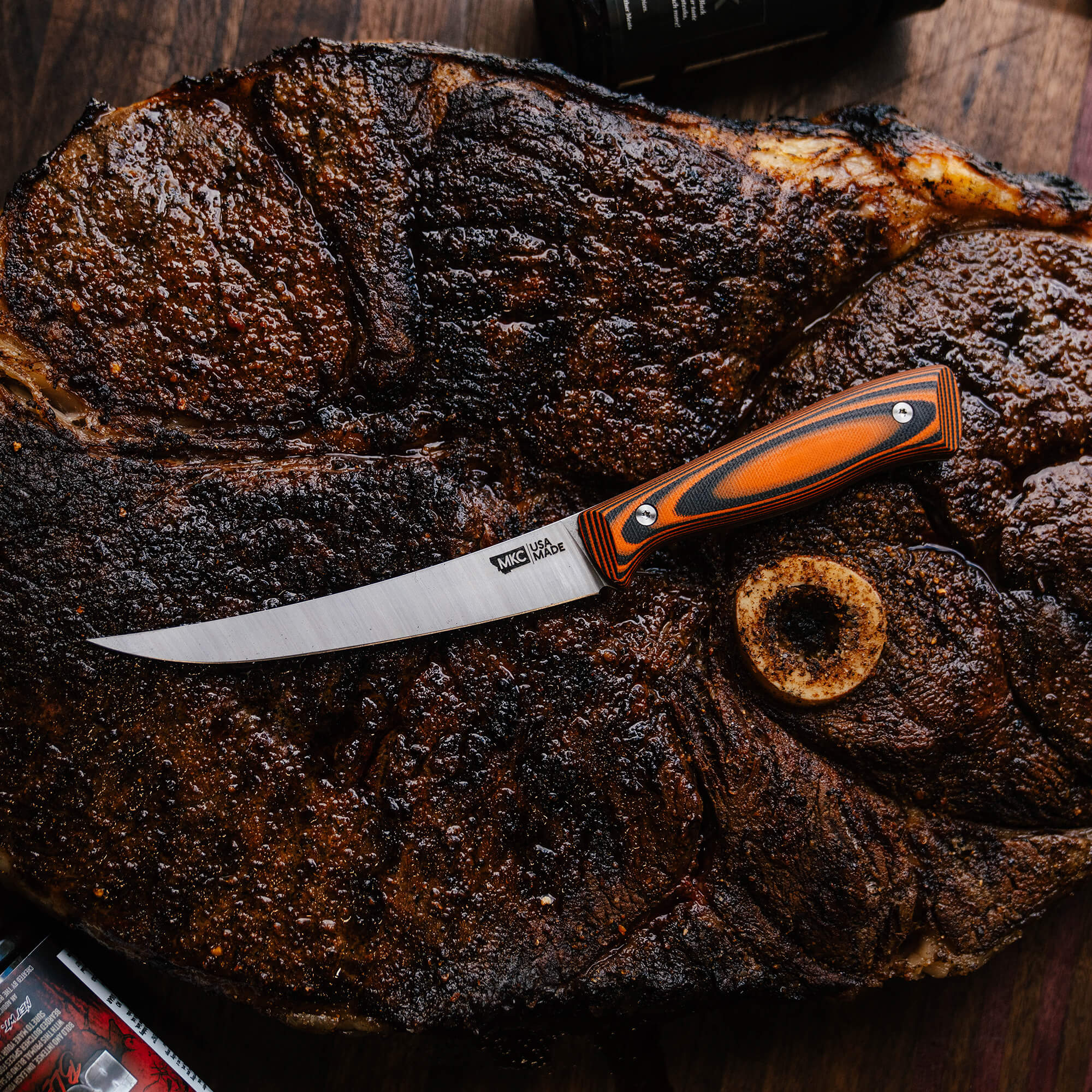 BONING BUTCHER KNIFE - ORANGE/BLACK - Image 8