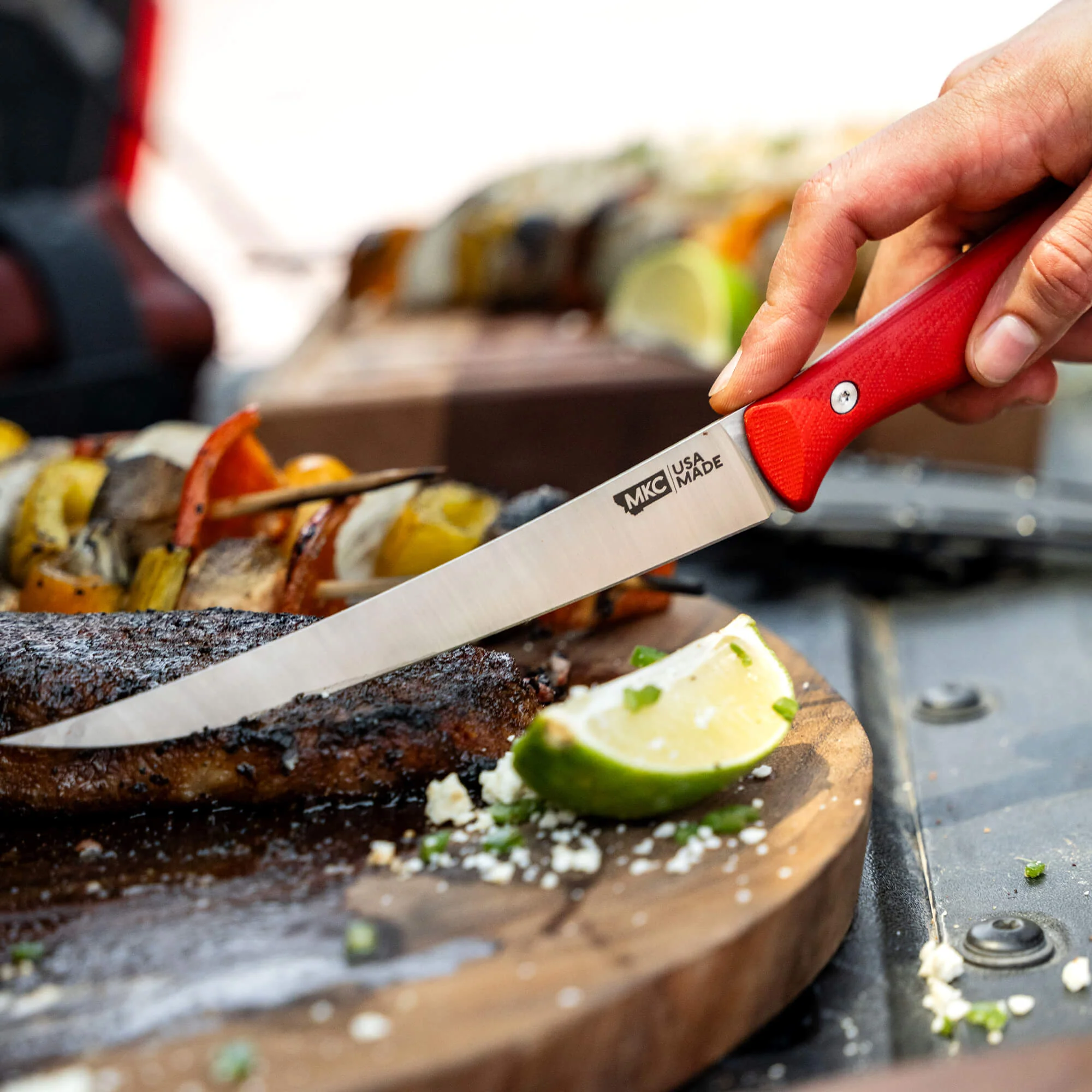 BONING BUTCHER KNIFE - RED - Image 6
