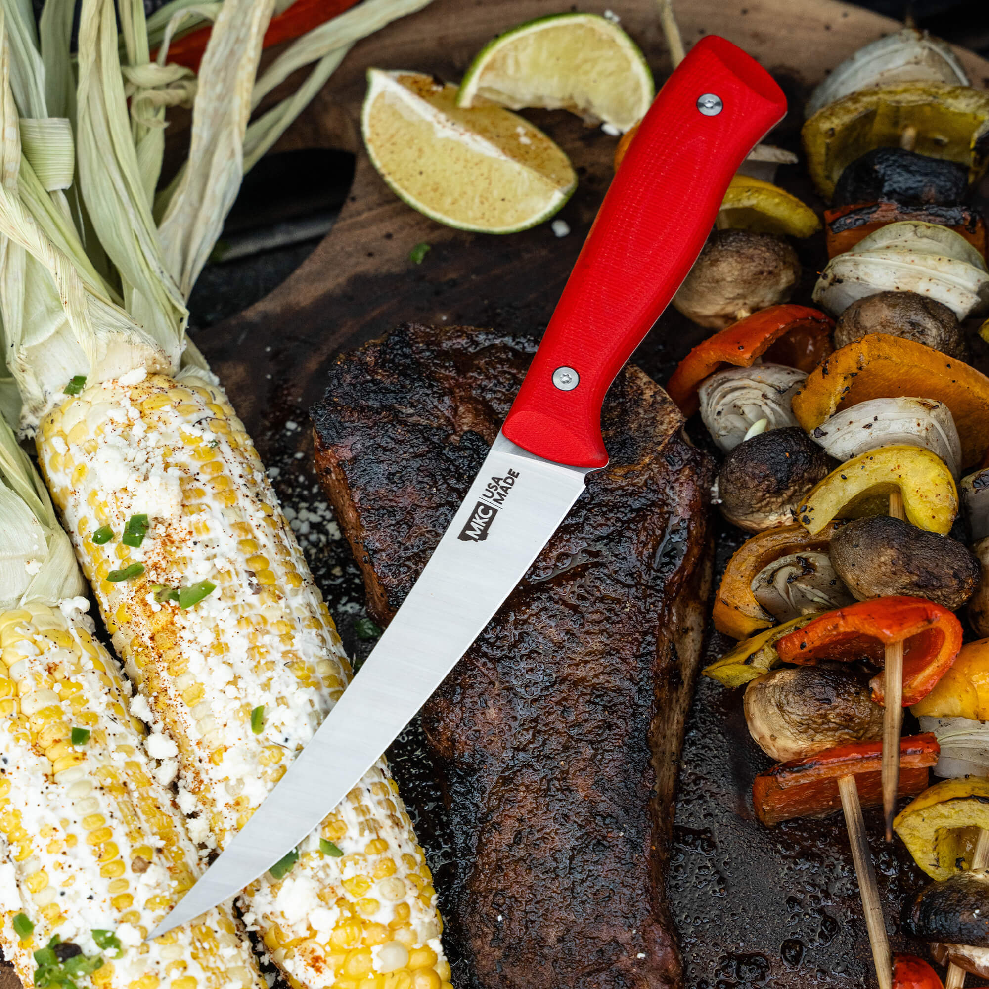 BONING BUTCHER KNIFE - RED - Image 8