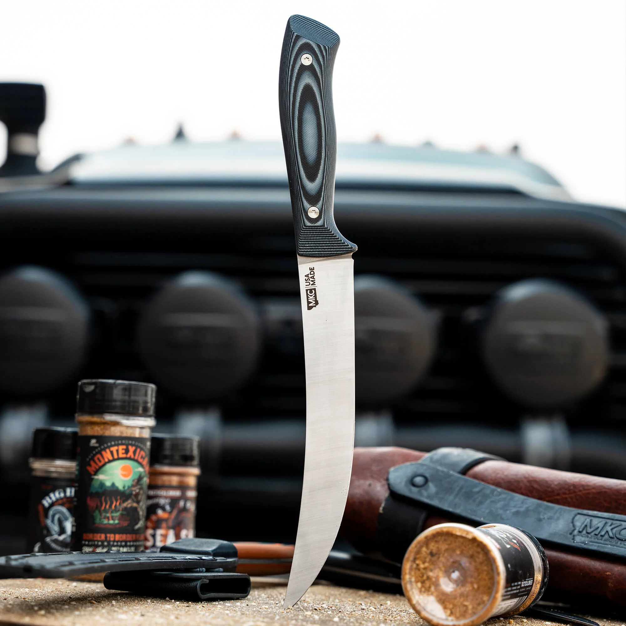 BREAKING BUTCHER KNIFE - BEARDED BUTCHERS EDITION - GREY/BLACK - Image 12
