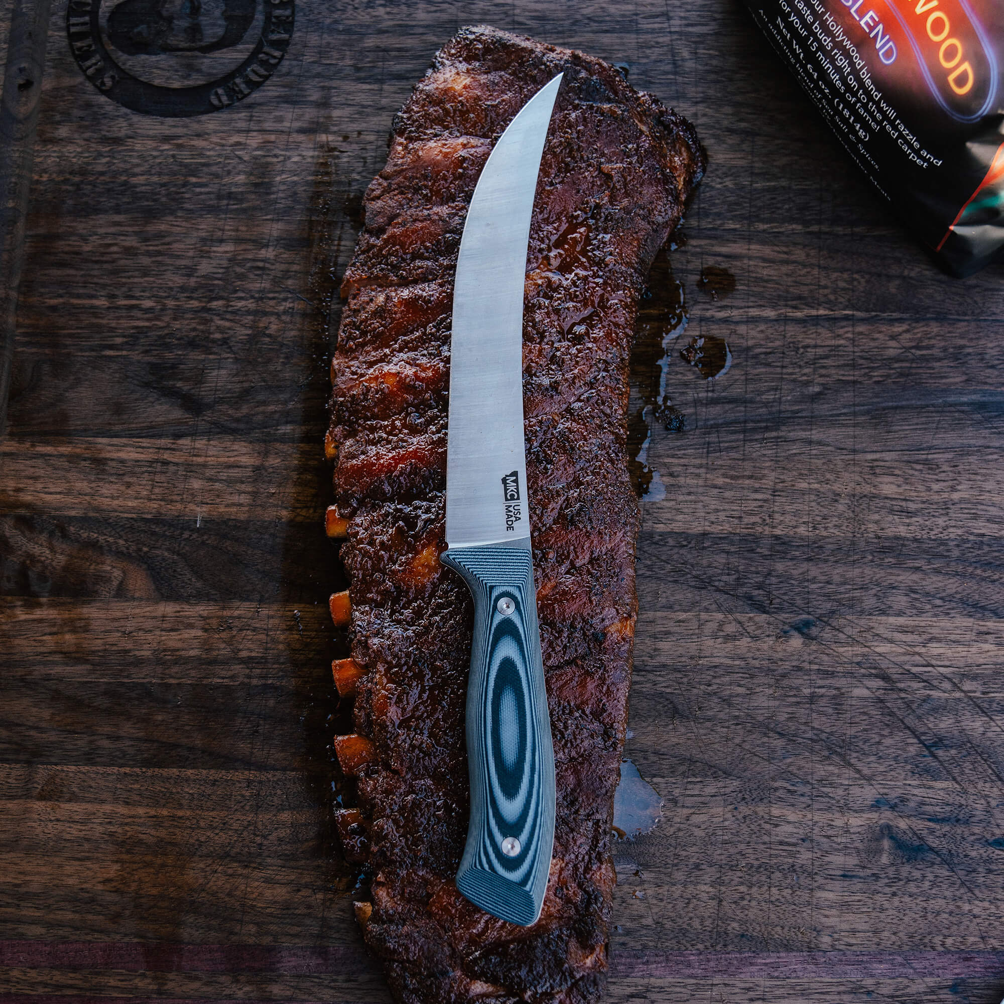BREAKING BUTCHER KNIFE - BEARDED BUTCHERS EDITION - GREY/BLACK - Image 19