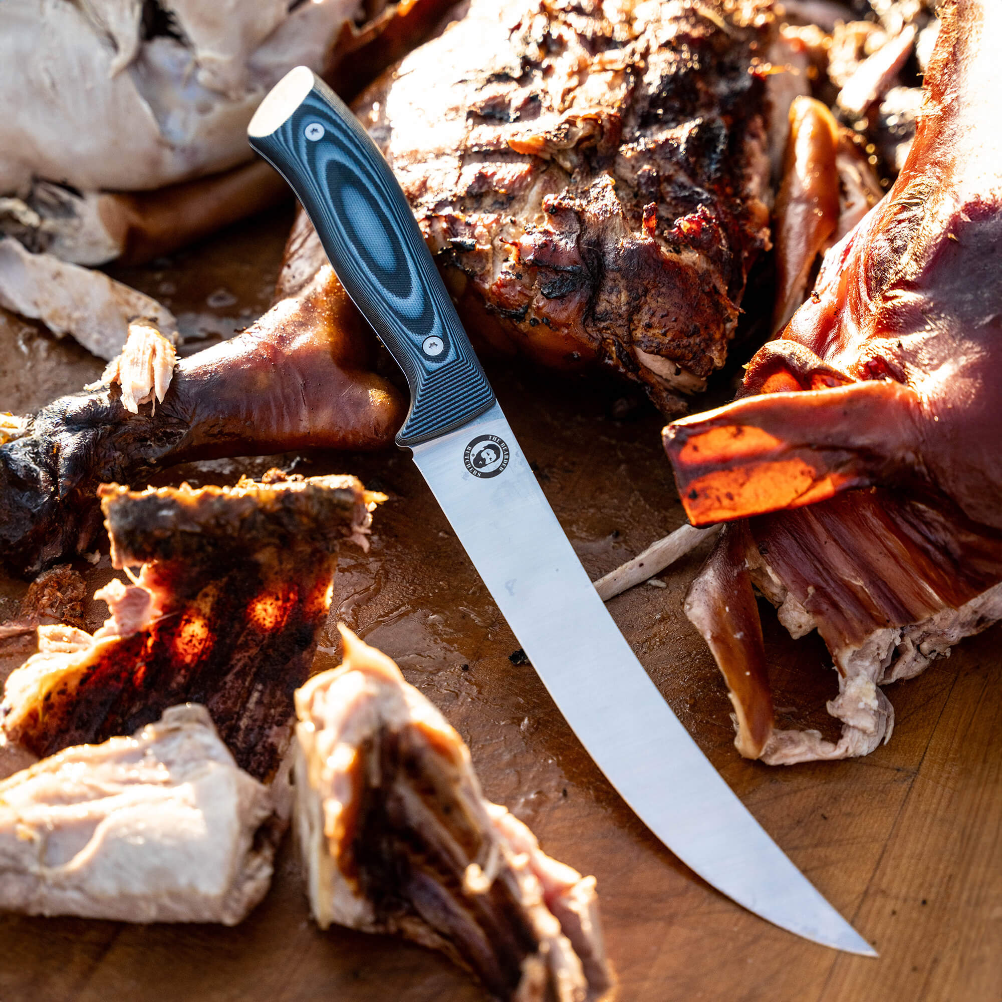 BREAKING BUTCHER KNIFE - BEARDED BUTCHERS EDITION - GREY/BLACK - Image 4