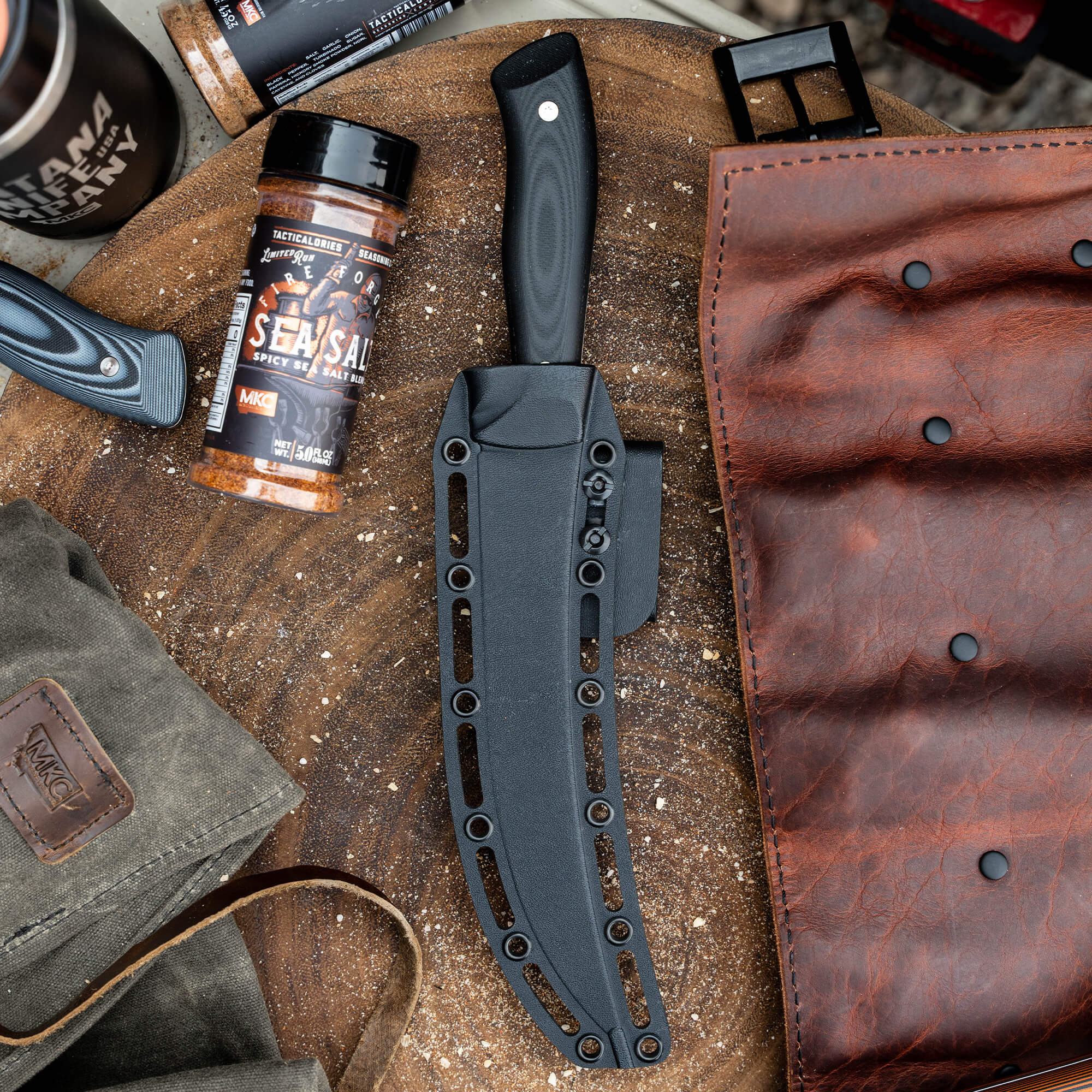 BREAKING BUTCHER KNIFE - BLACK - Image 5