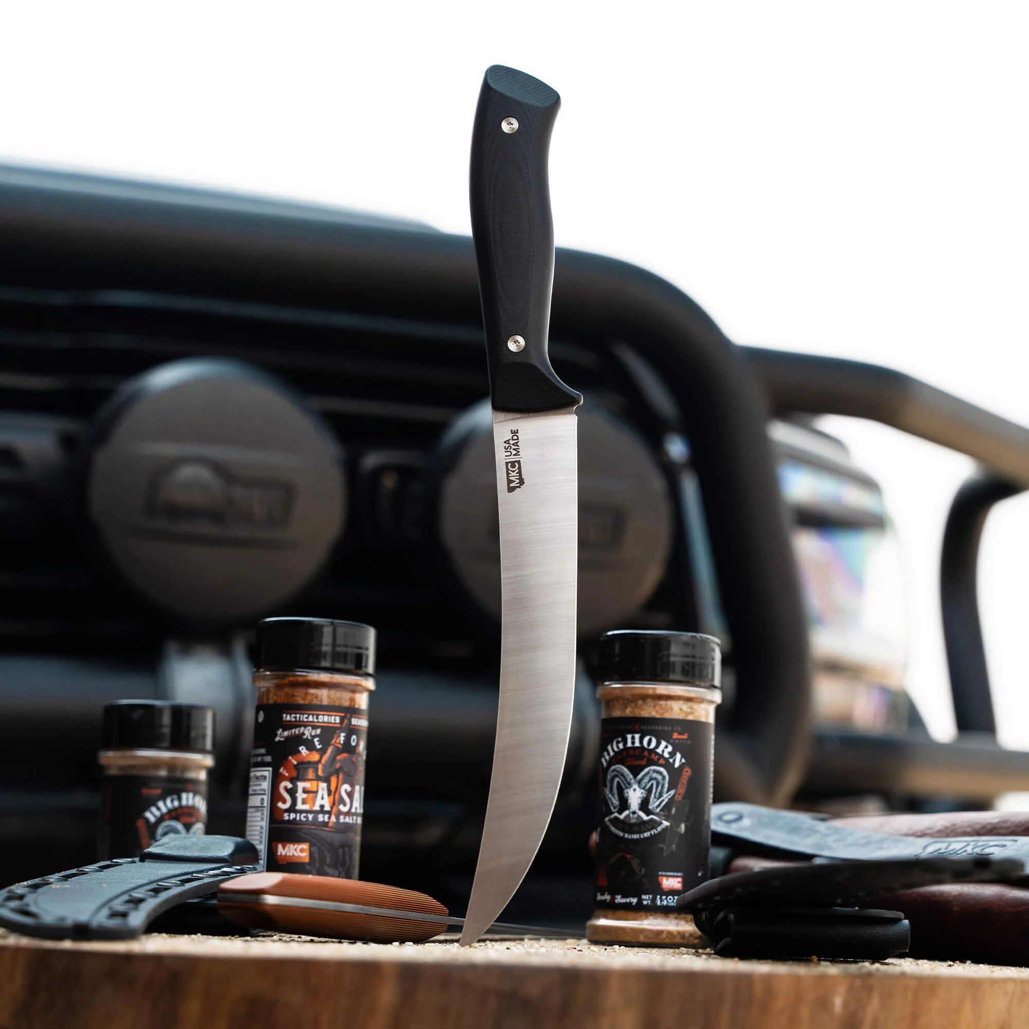 BREAKING BUTCHER KNIFE - BLACK - Image 6