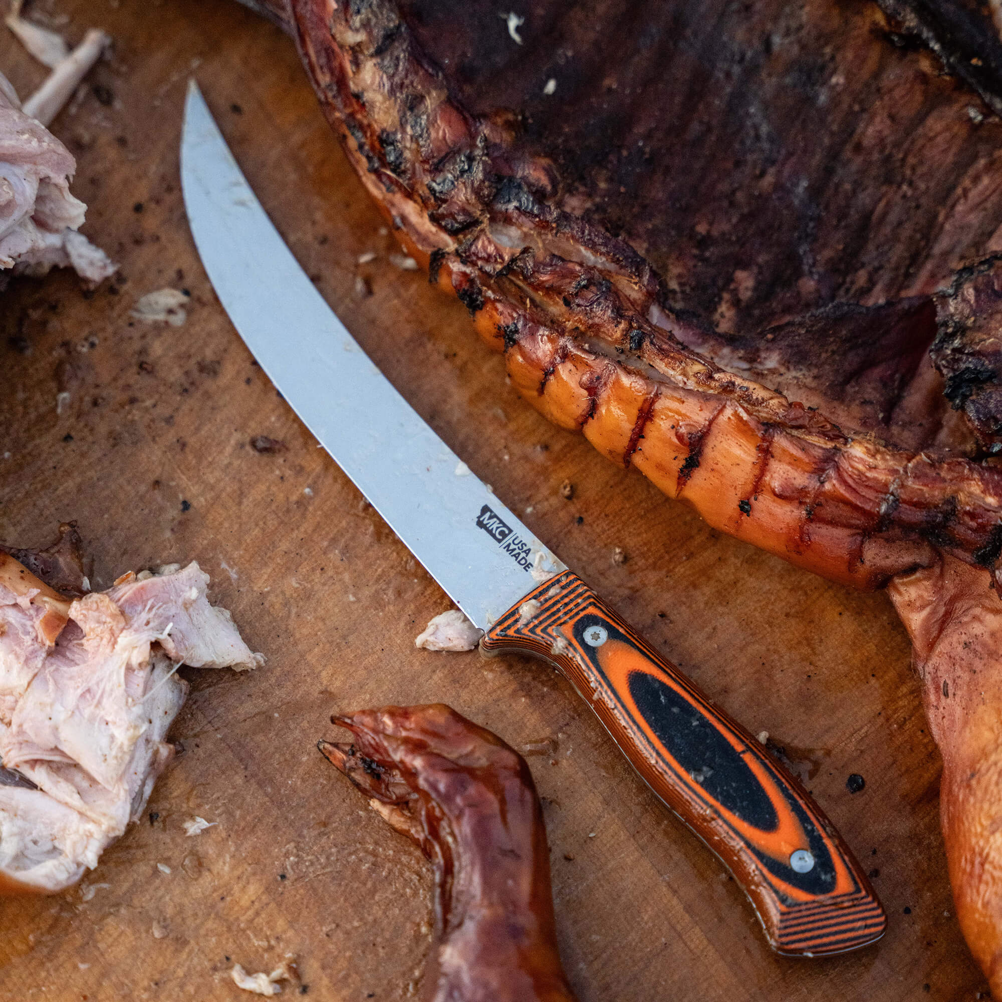 BREAKING BUTCHER KNIFE - ORANGE/BLACK - Image 10