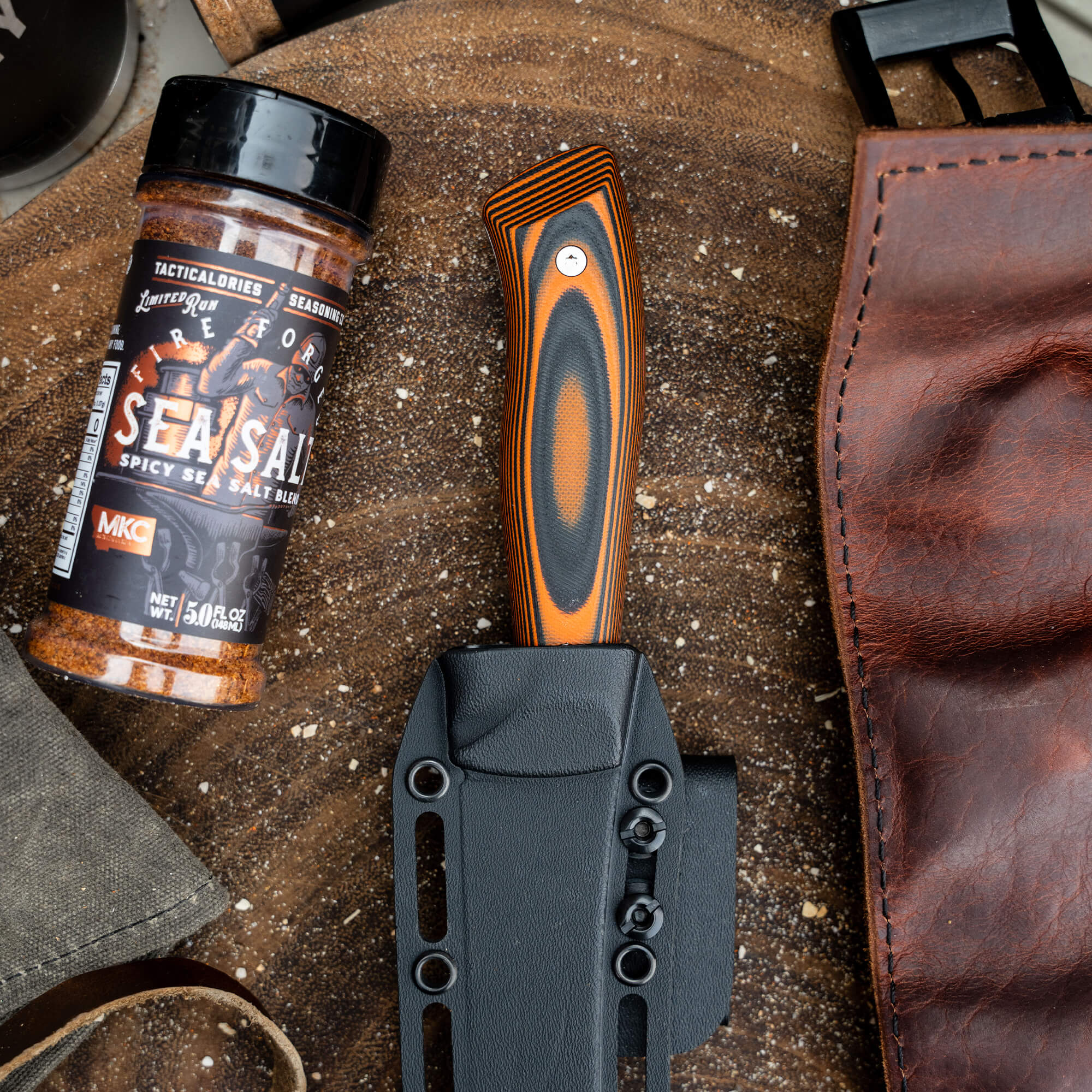 BREAKING BUTCHER KNIFE - ORANGE/BLACK - Image 11