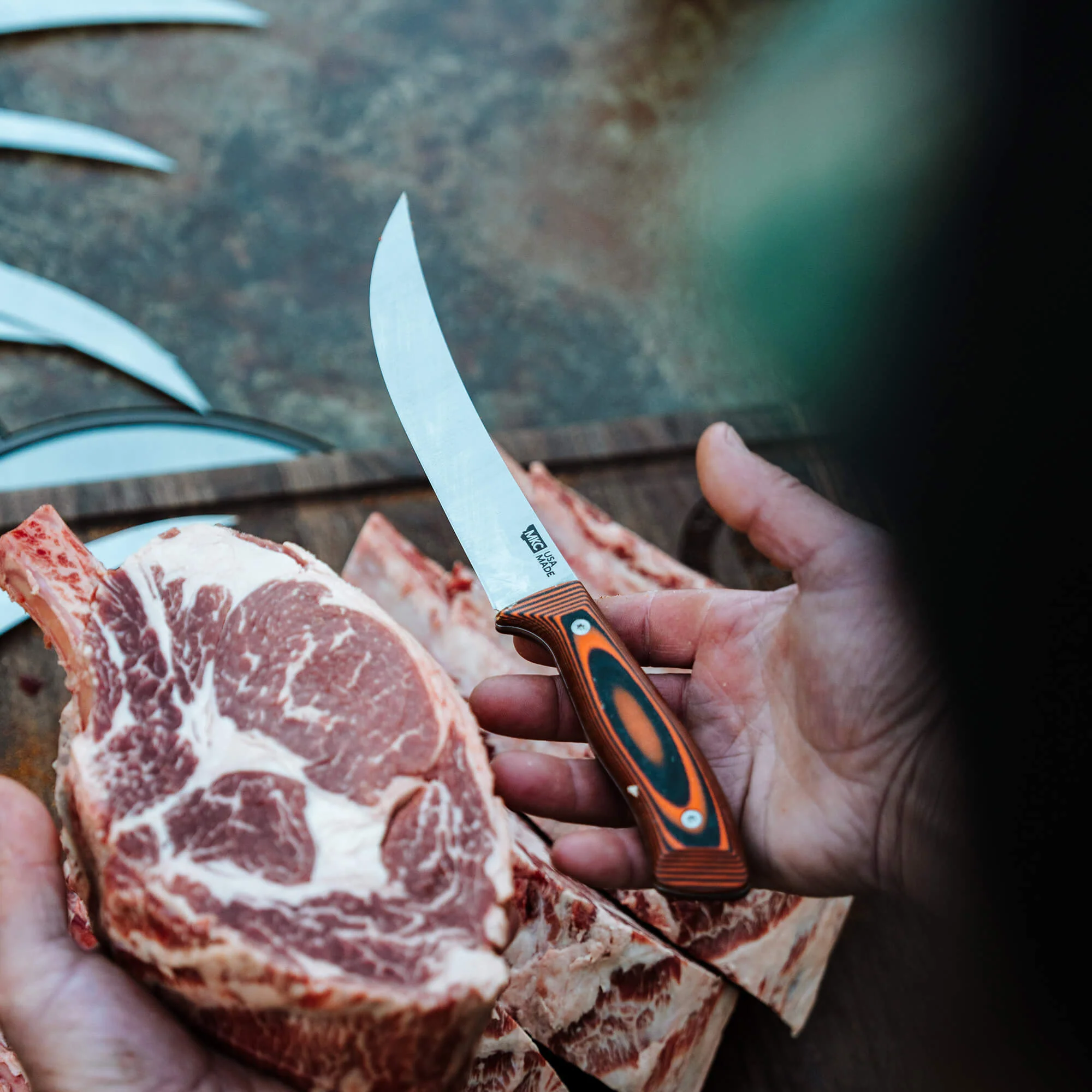 BREAKING BUTCHER KNIFE - ORANGE/BLACK - Image 18