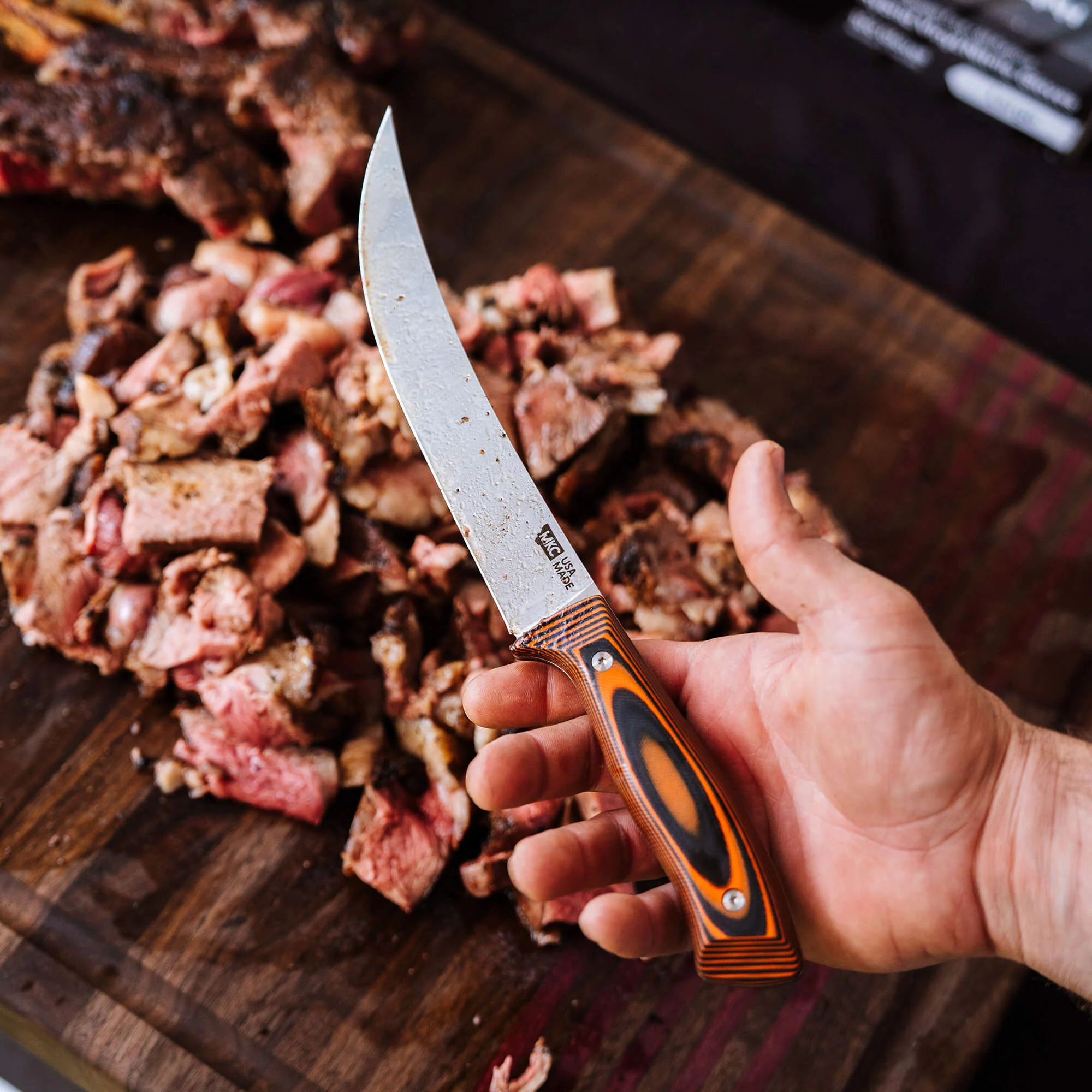 BREAKING BUTCHER KNIFE - ORANGE/BLACK - Image 19