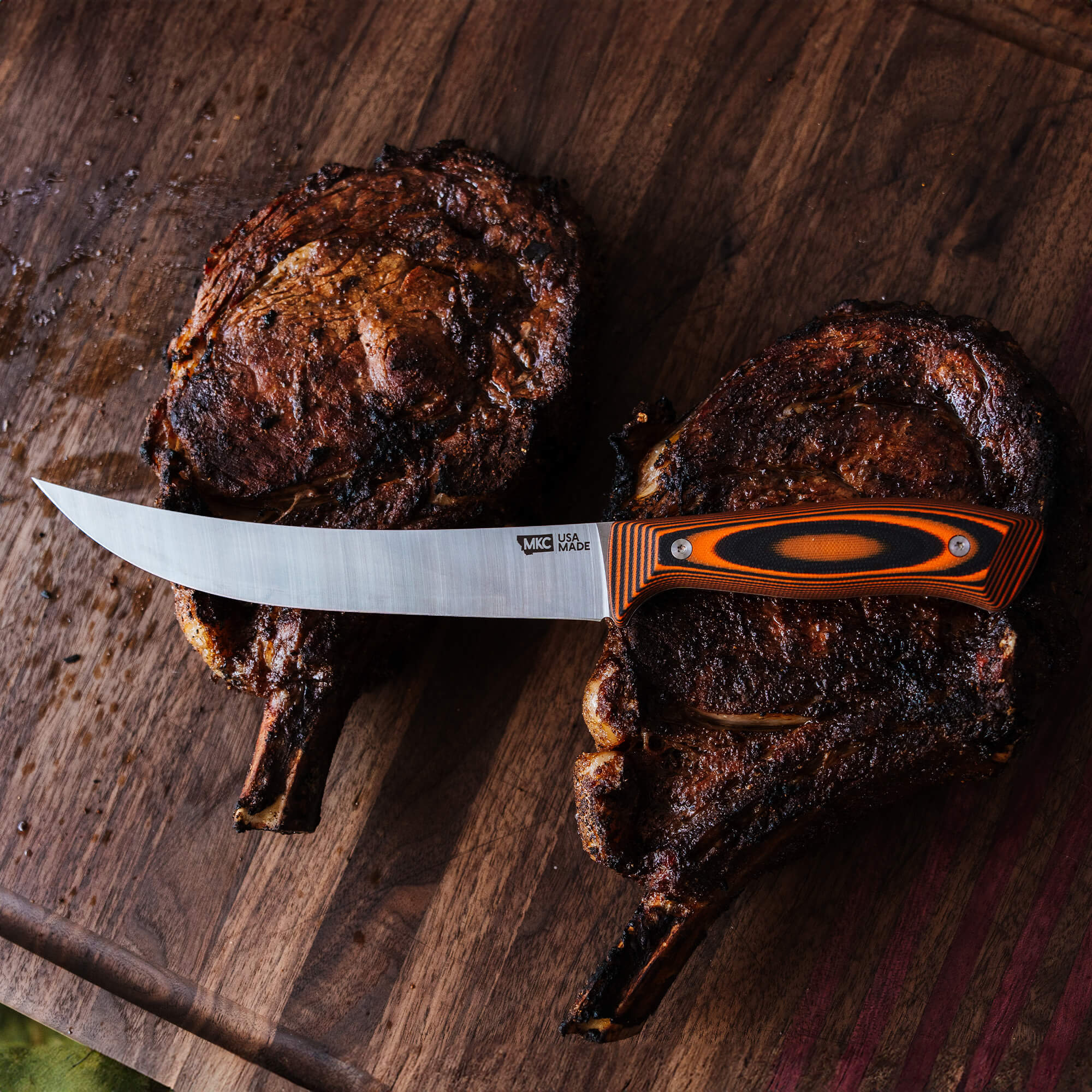 BREAKING BUTCHER KNIFE - ORANGE/BLACK - Image 25