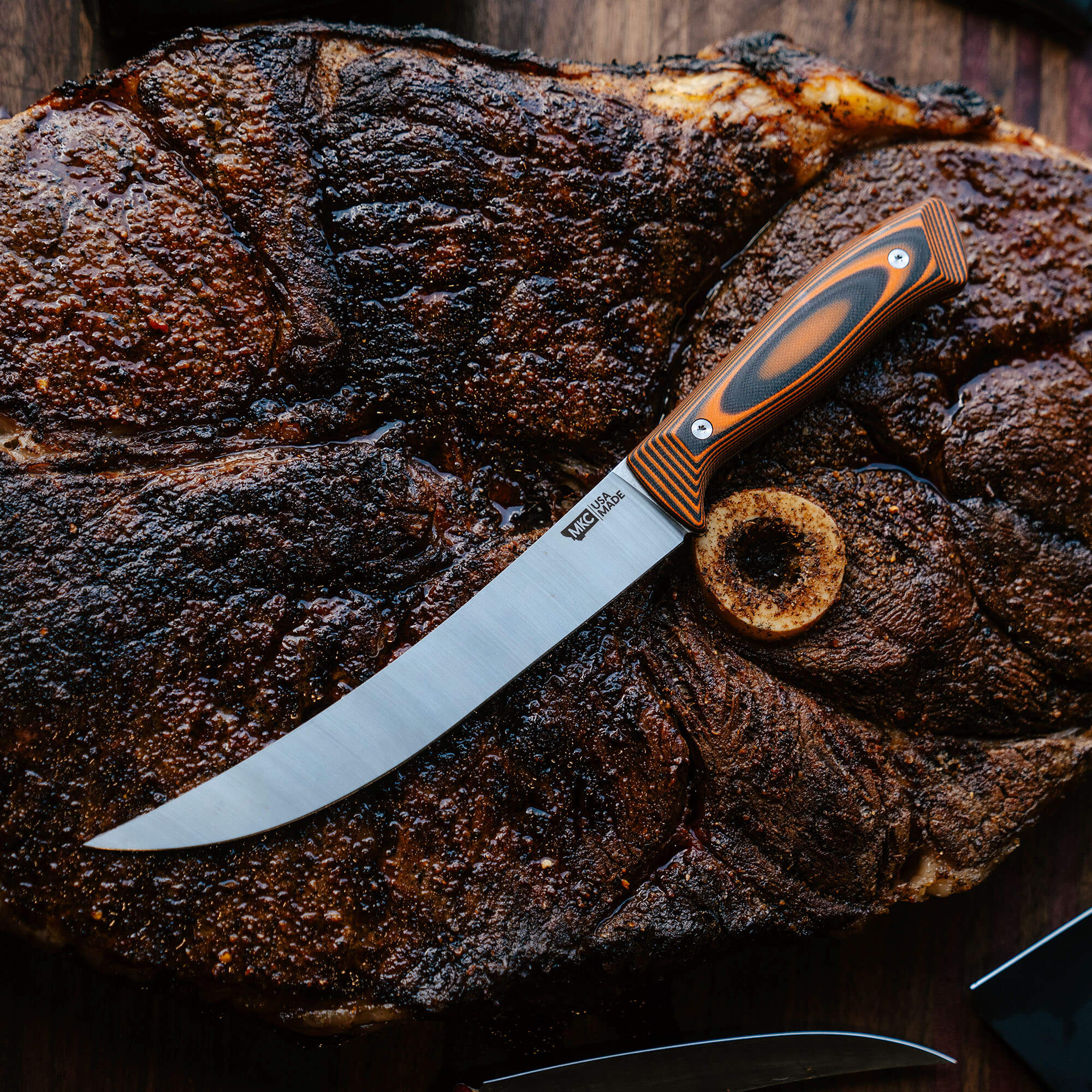 BREAKING BUTCHER KNIFE - ORANGE/BLACK - Image 29