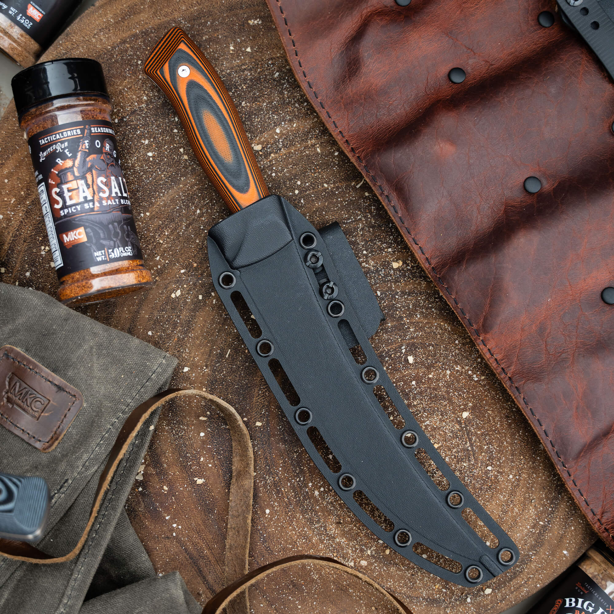 BREAKING BUTCHER KNIFE - ORANGE/BLACK - Image 5