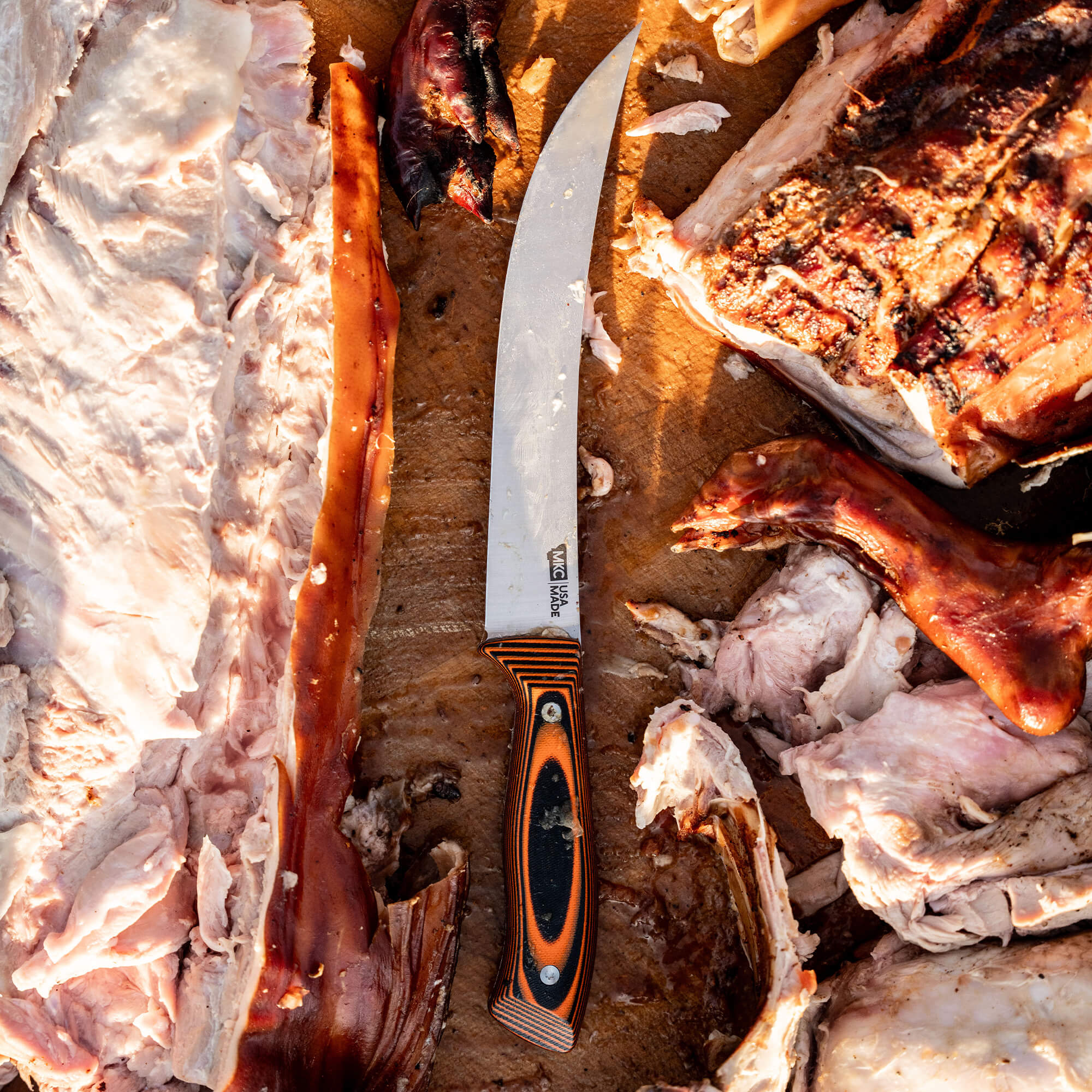 BREAKING BUTCHER KNIFE - ORANGE/BLACK - Image 6