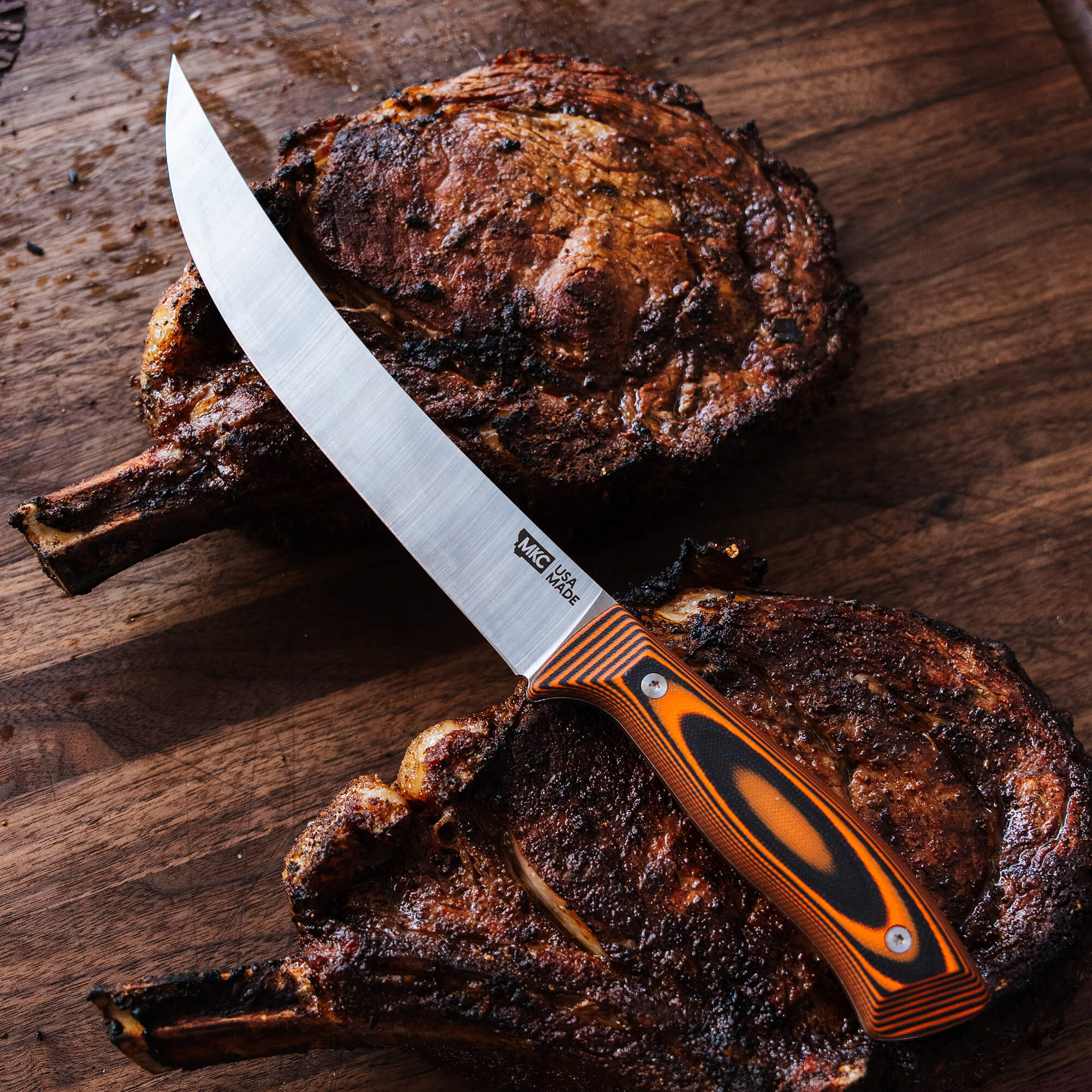 BREAKING BUTCHER KNIFE - ORANGE/BLACK - Image 7