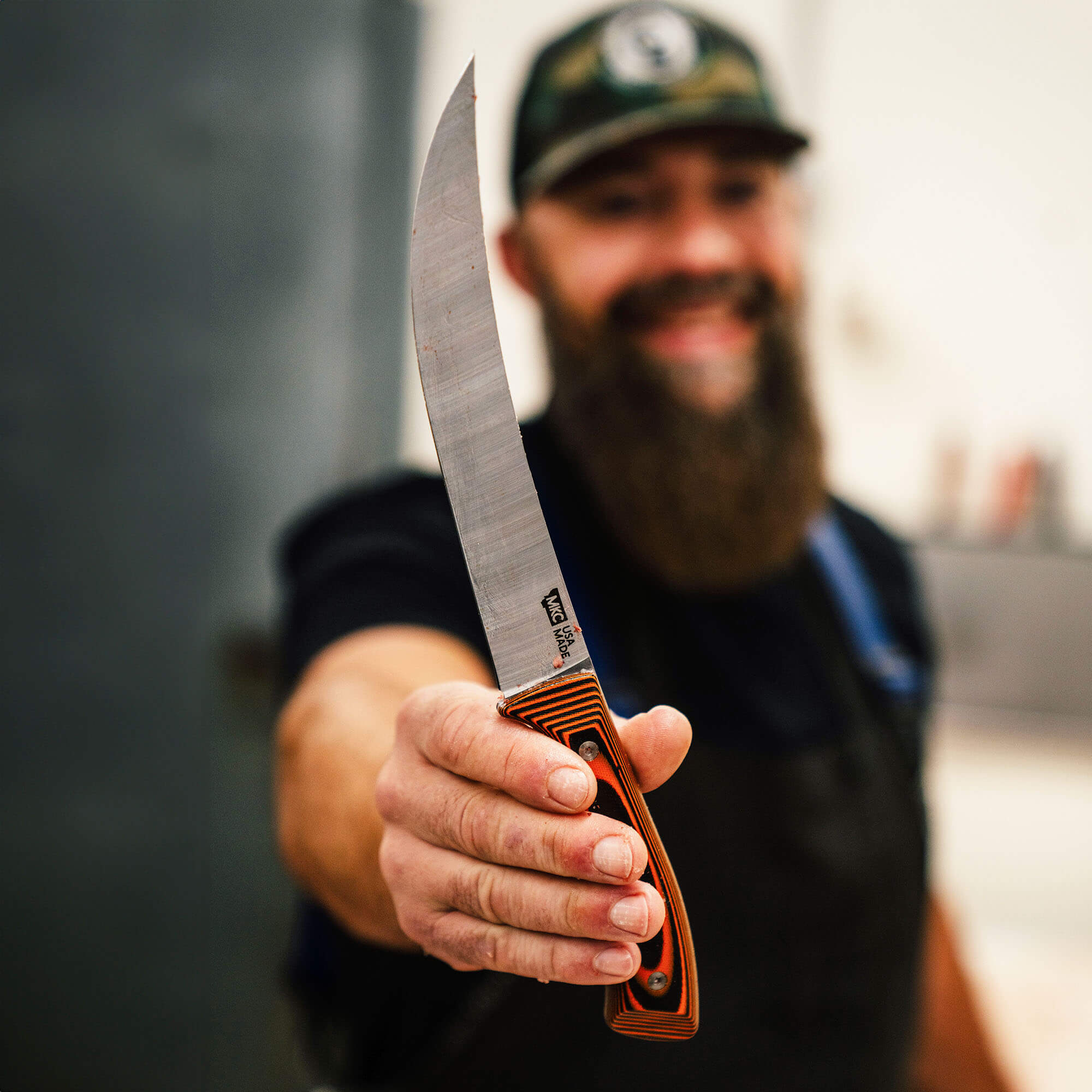BREAKING BUTCHER KNIFE - ORANGE/BLACK - Image 8