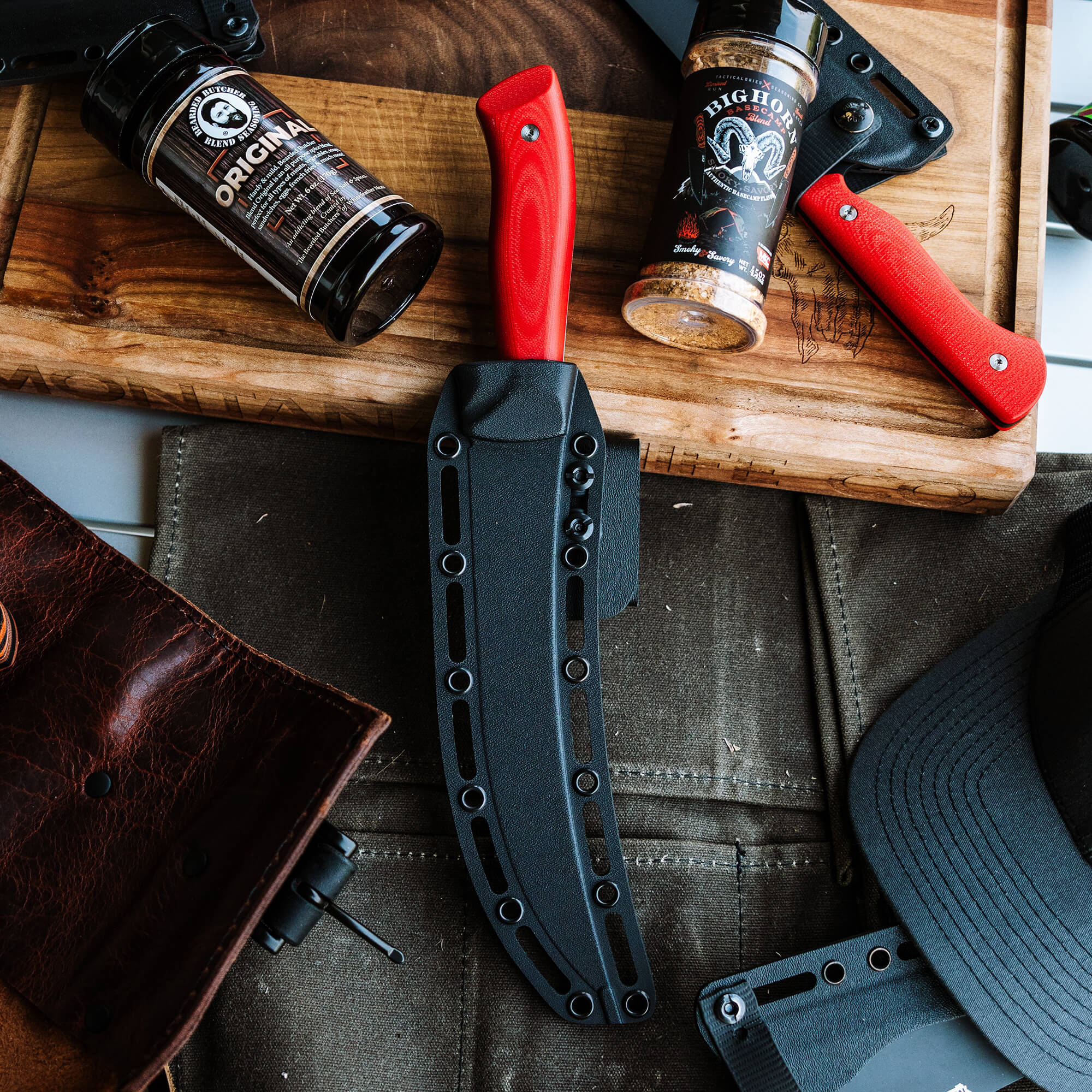 BREAKING BUTCHER KNIFE - RED - Image 5