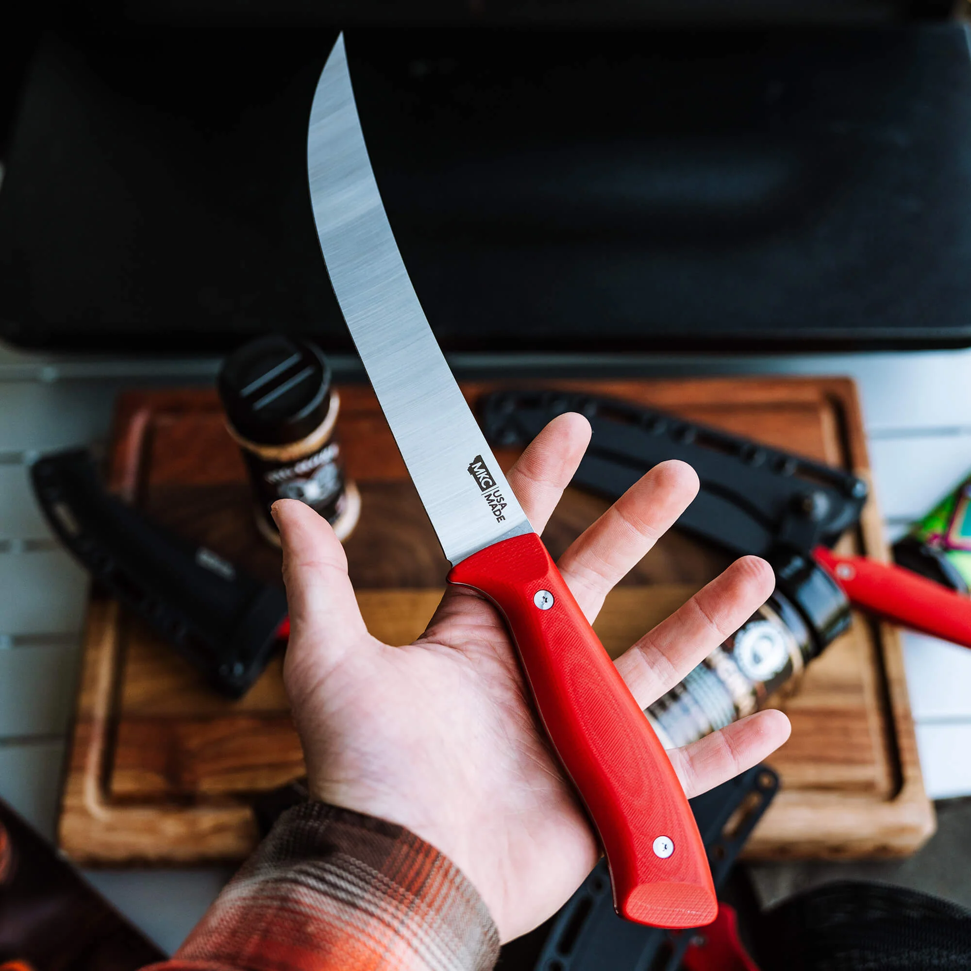 BREAKING BUTCHER KNIFE - RED - Image 8