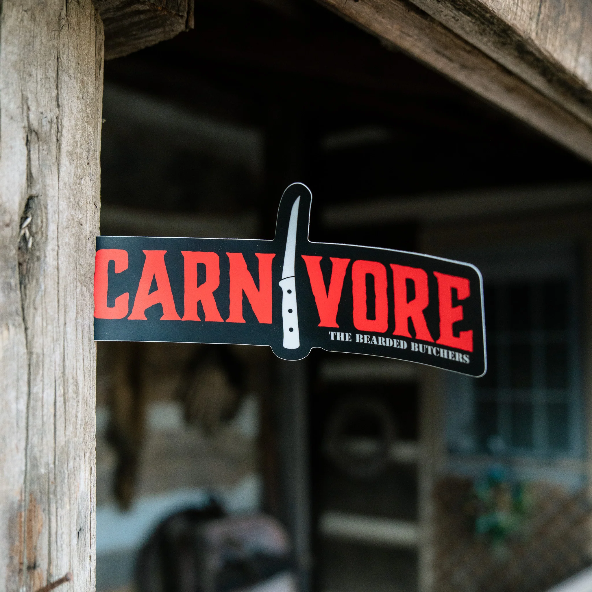 Carnivore Bumper Sticker 7.5" - Image 5