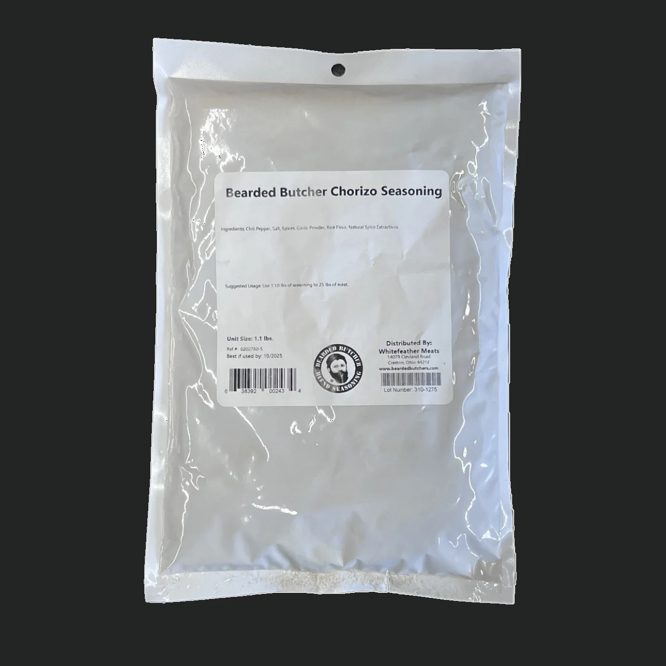 Case of 12 Chorizo Seasoning 1.1lb each