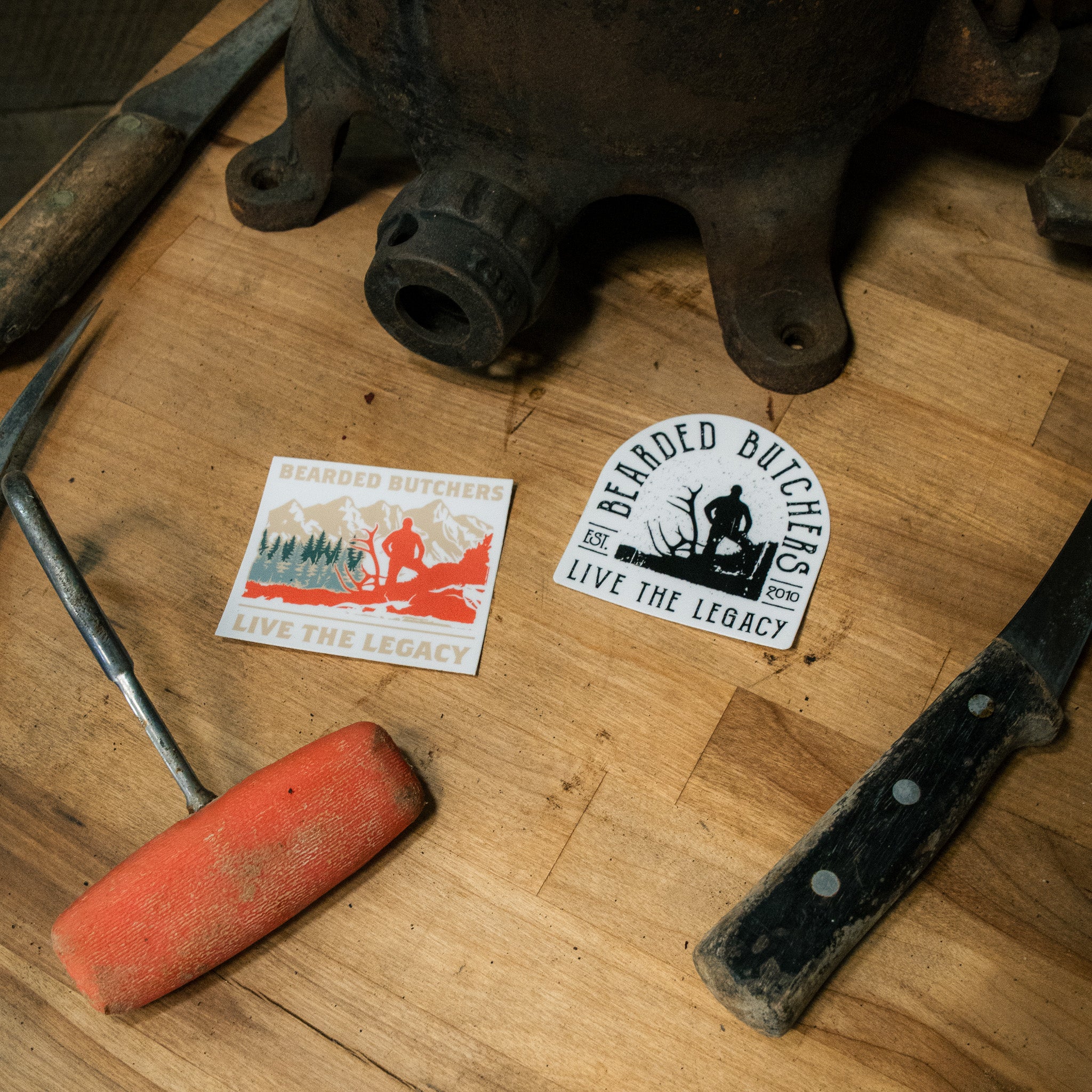 'Live the Legacy' Sticker - Image 3