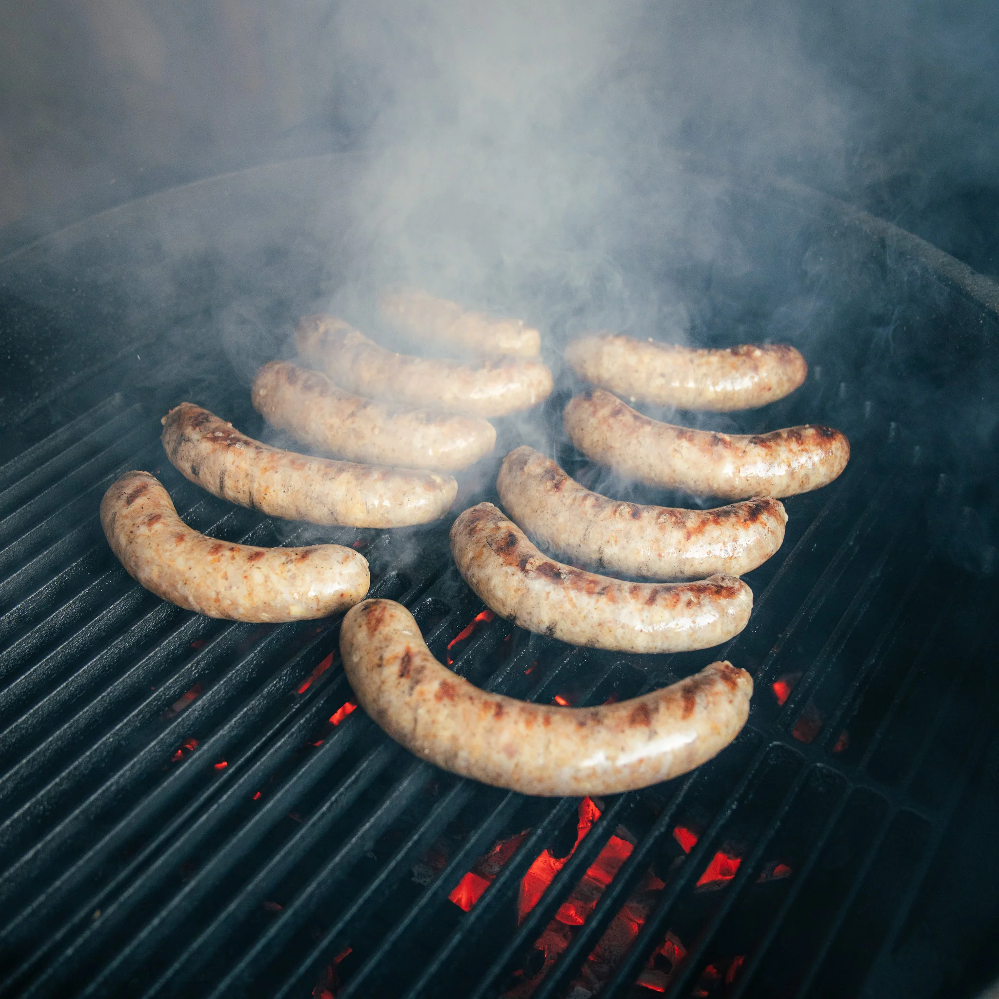 Mushroom and Swiss Bratwurst DIY Kit w/ Natural Hog Casings - Image 14