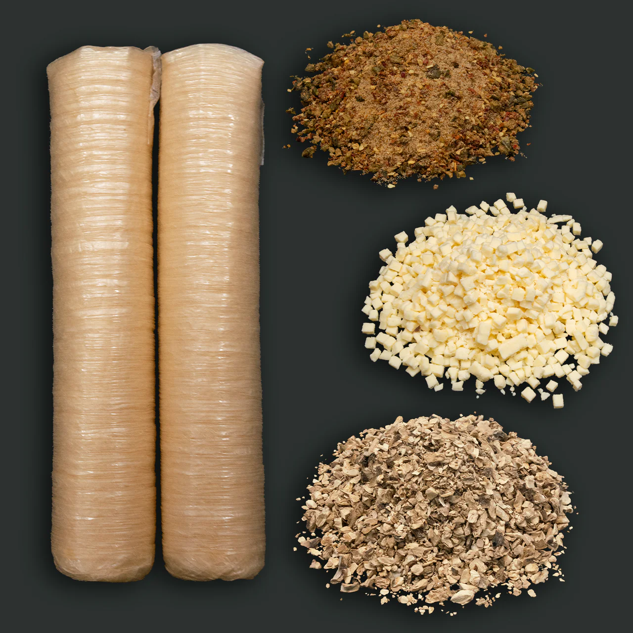 Philly Cheesesteak Bratwurst DIY Kit w/ Collagen Casings