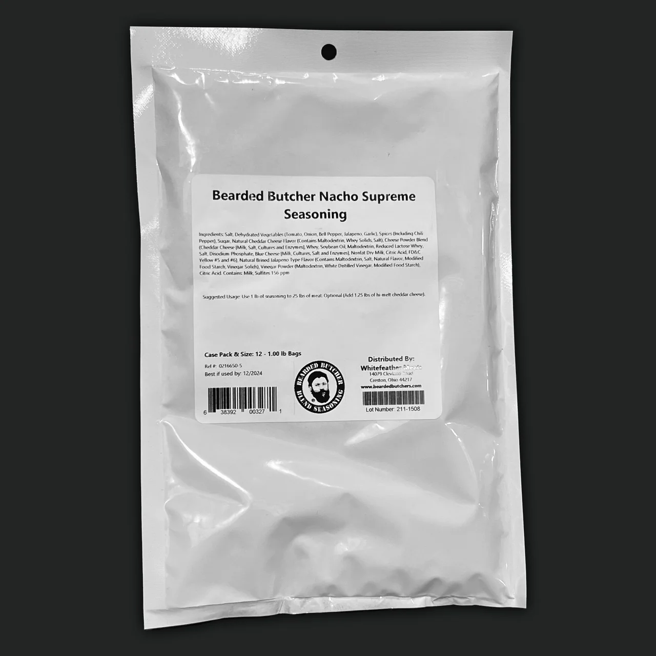 Bearded Butcher Nacho Supreme Seasoning 16 oz - Image 2