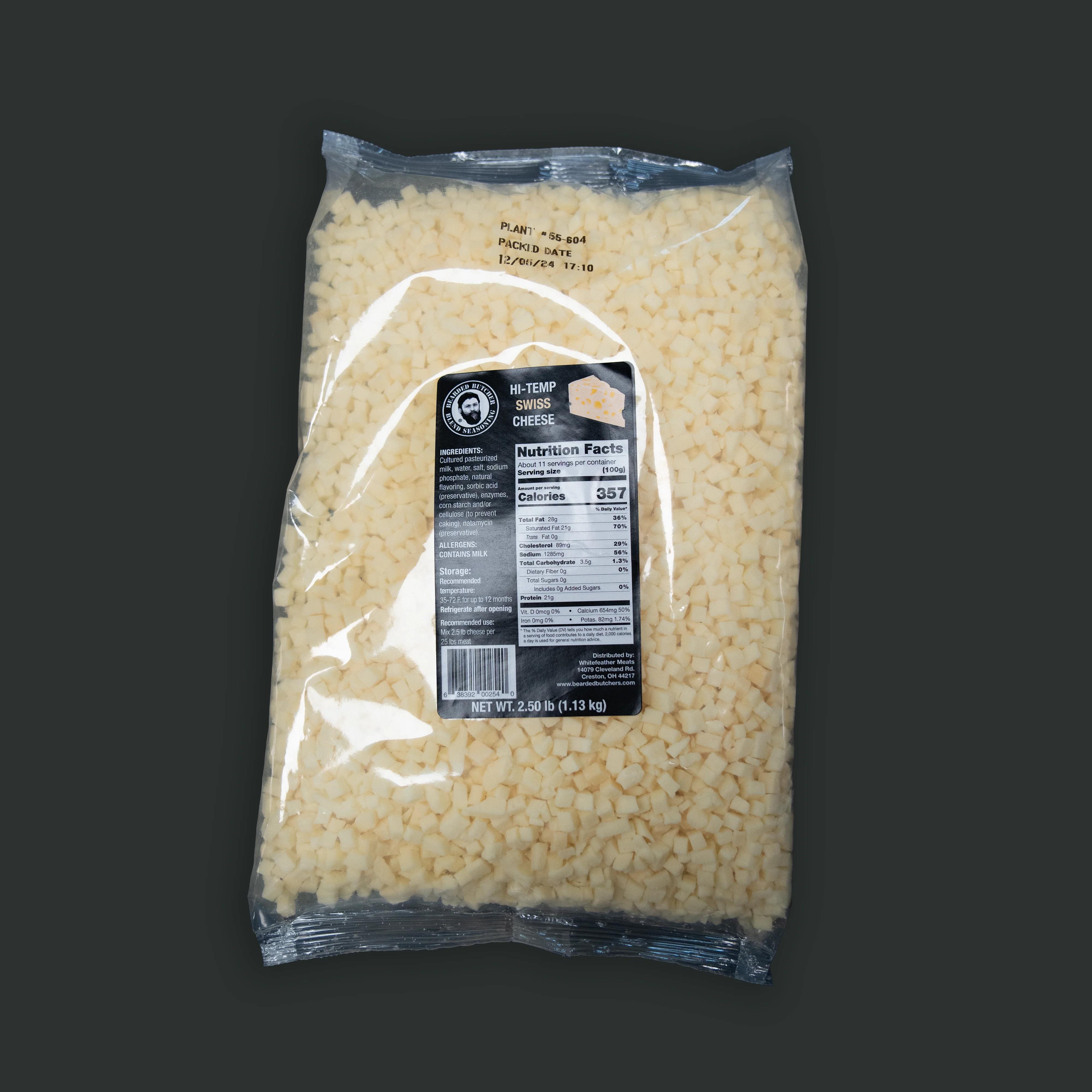 High Temperature Swiss Cheese 2.5lb - Image 5