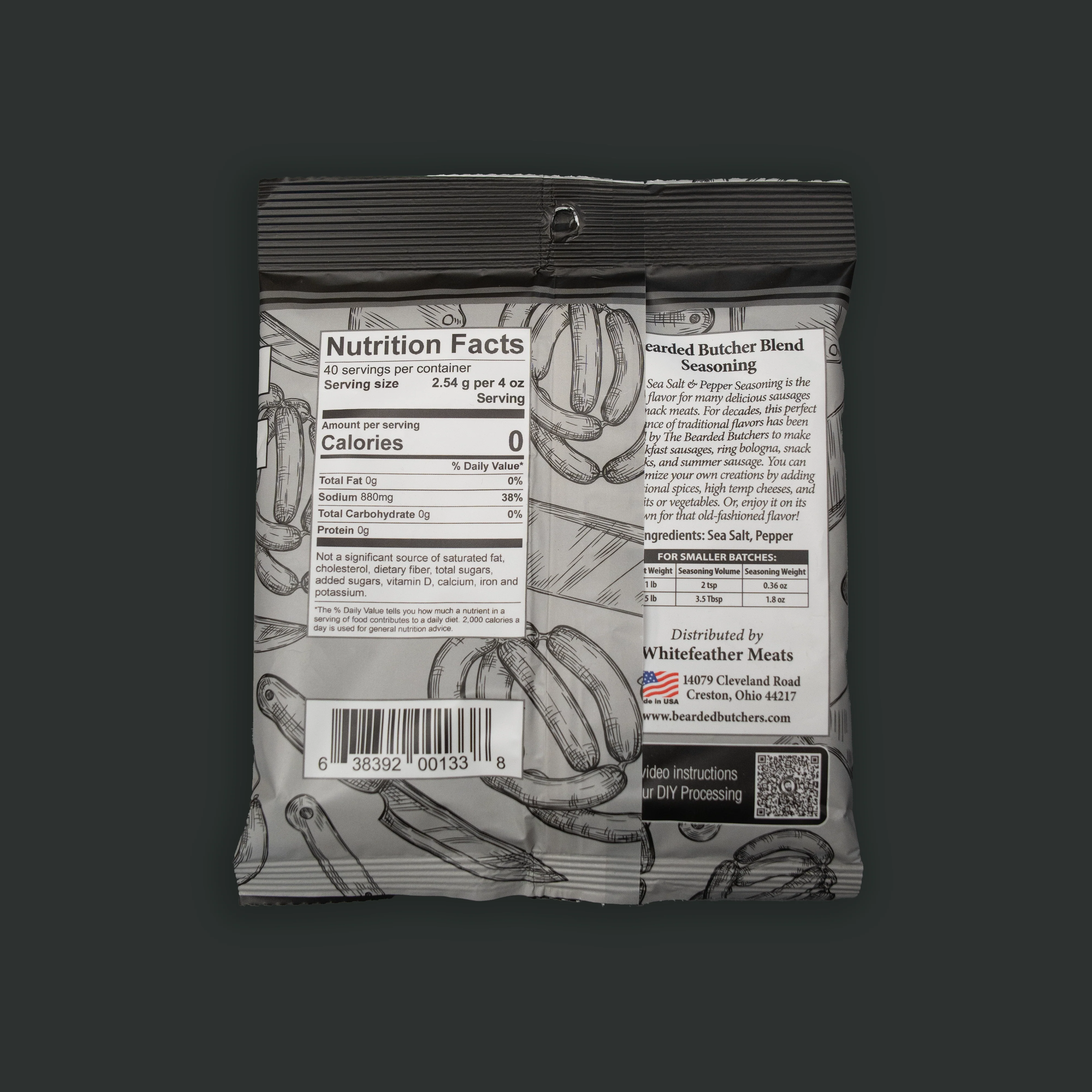 Sea Salt & Pepper Base Seasoning 9oz - Image 7