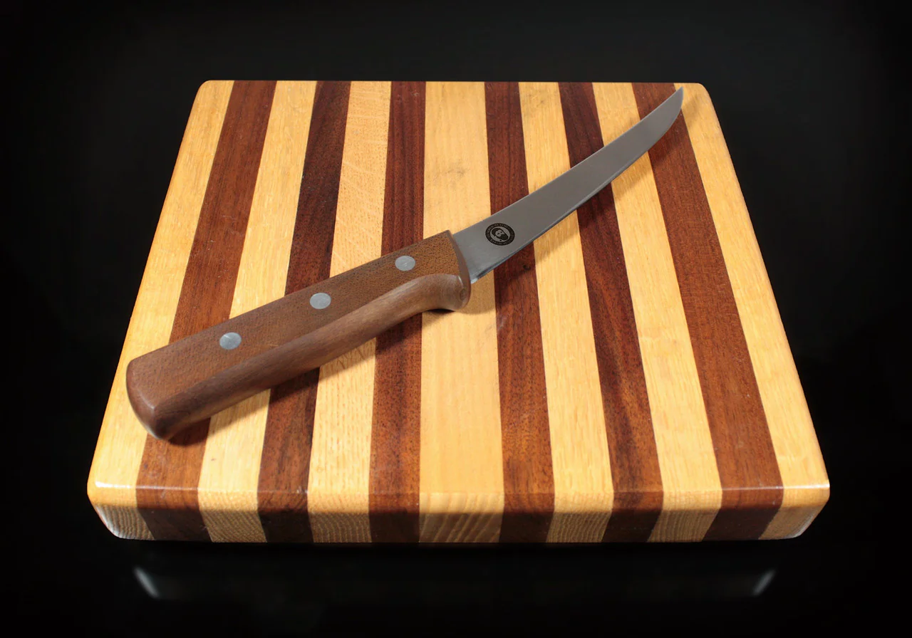 Victorinox 6" Wood Handle Boning Knife w/ Logo - Image 5